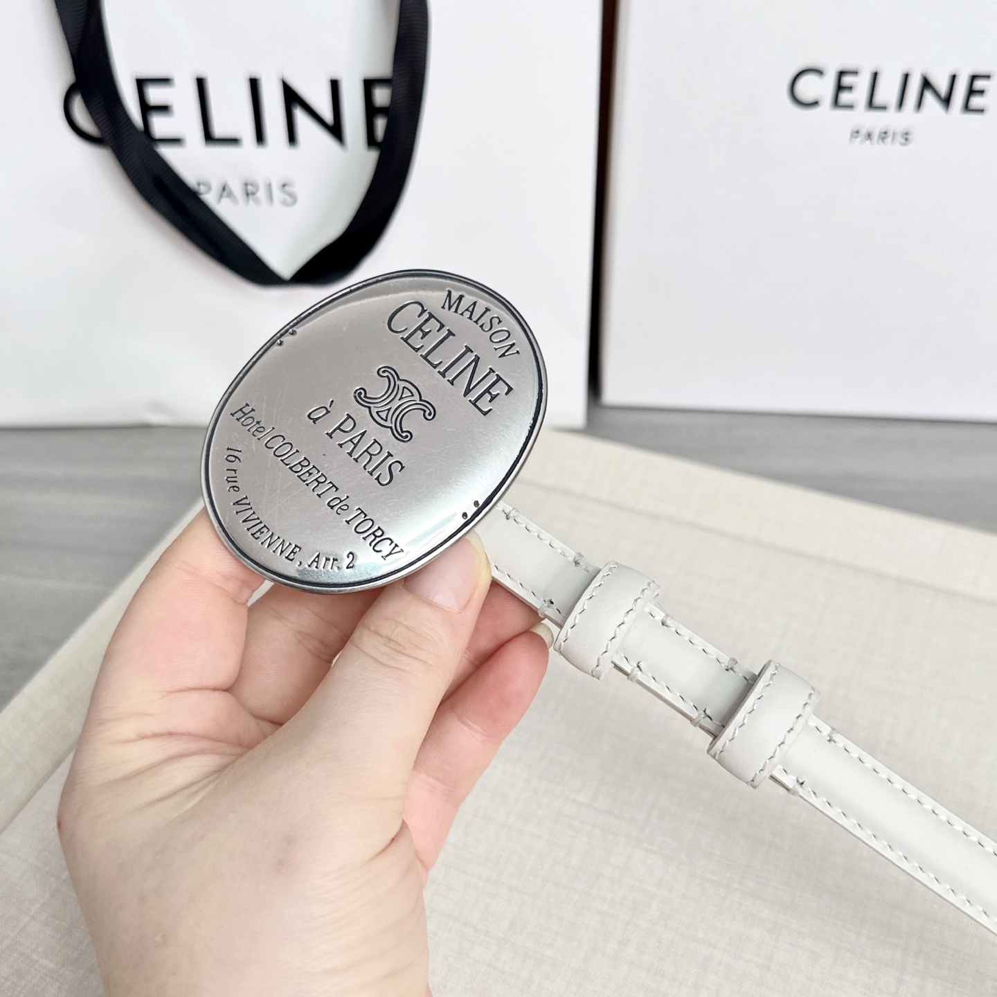 💥💥💥新款1.3cm赛琳大版型腰带，头层牛皮，长度：75.80.85.90.95.100.105.欧，铜