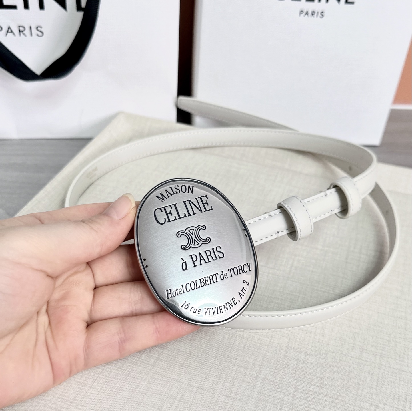 💥💥💥新款1.3cm赛琳大版型腰带，头层牛皮，长度：75.80.85.90.95.100.105.欧，铜