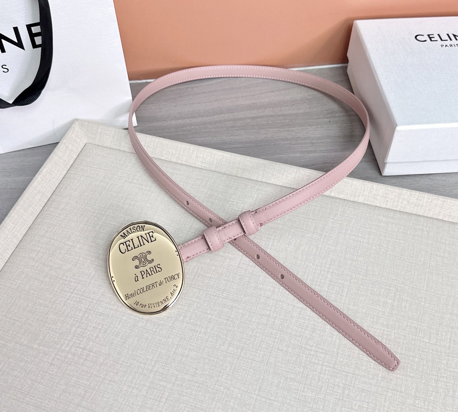 💥💥💥新款1.3cm赛琳大版型腰带，头层牛皮，长度：75.80.85.90.95.100.105.欧，铜