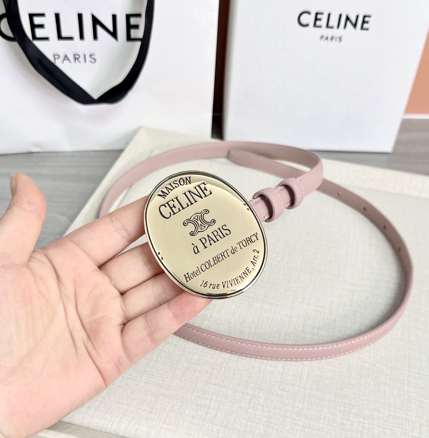 💥💥💥新款1.3cm赛琳大版型腰带，头层牛皮，长度：75.80.85.90.95.100.105.欧，铜