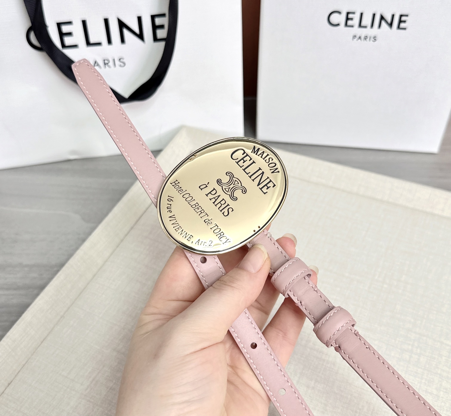 💥💥💥新款1.3cm赛琳大版型腰带，头层牛皮，长度：75.80.85.90.95.100.105.欧，铜