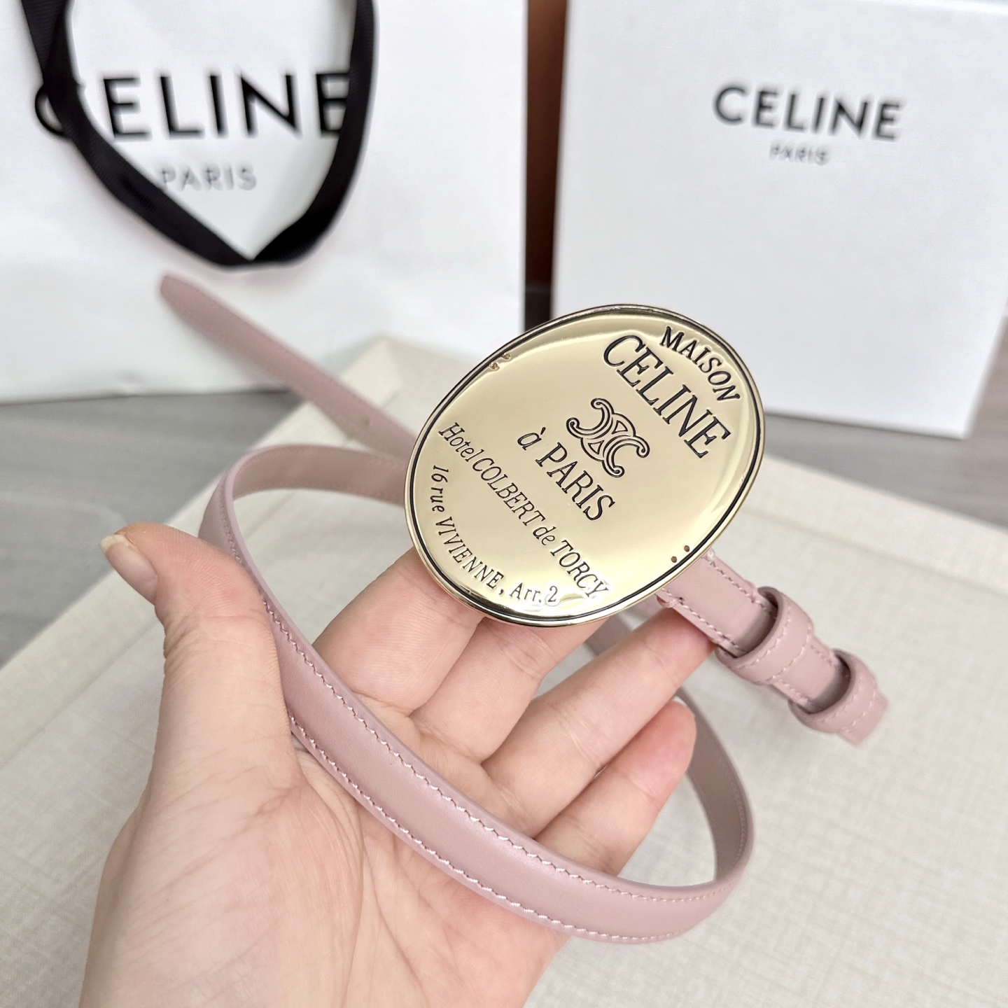 💥💥💥新款1.3cm赛琳大版型腰带，头层牛皮，长度：75.80.85.90.95.100.105.欧，铜