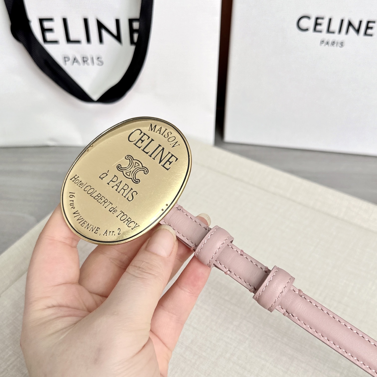 💥💥💥新款1.3cm赛琳大版型腰带，头层牛皮，长度：75.80.85.90.95.100.105.欧，铜