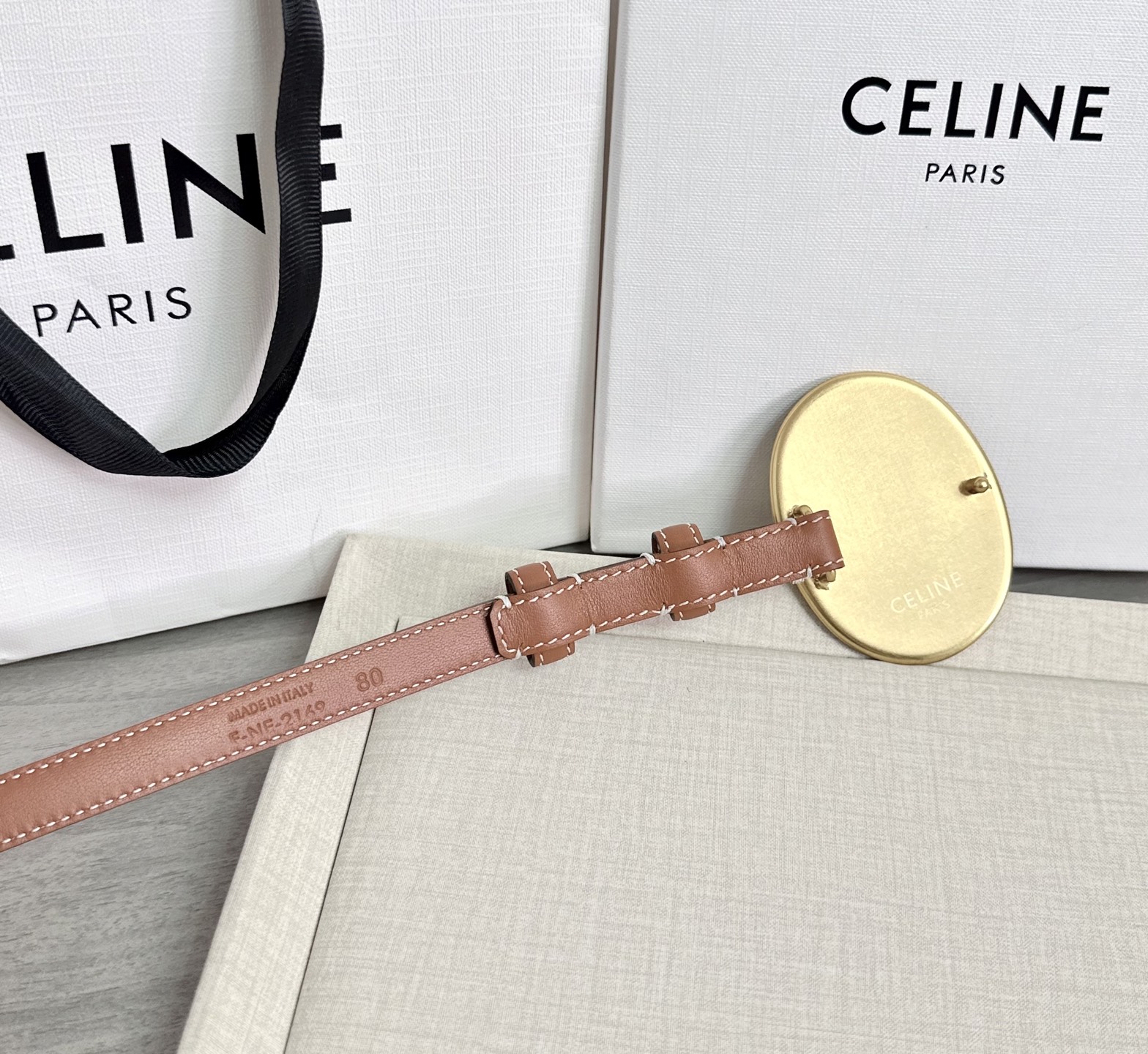 💥💥💥新款1.3cm赛琳大版型腰带，头层牛皮，长度：75.80.85.90.95.100.105.欧，铜