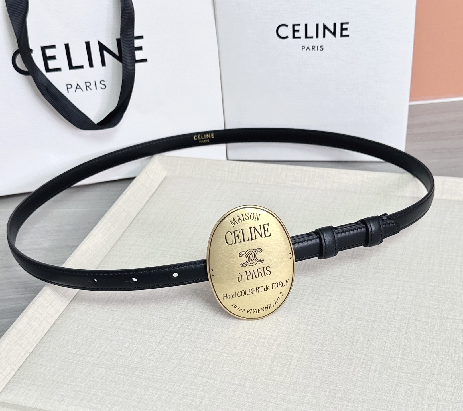 💥💥💥新款1.3cm赛琳大版型腰带，头层牛皮，长度：75.80.85.90.95.100.105.欧，铜