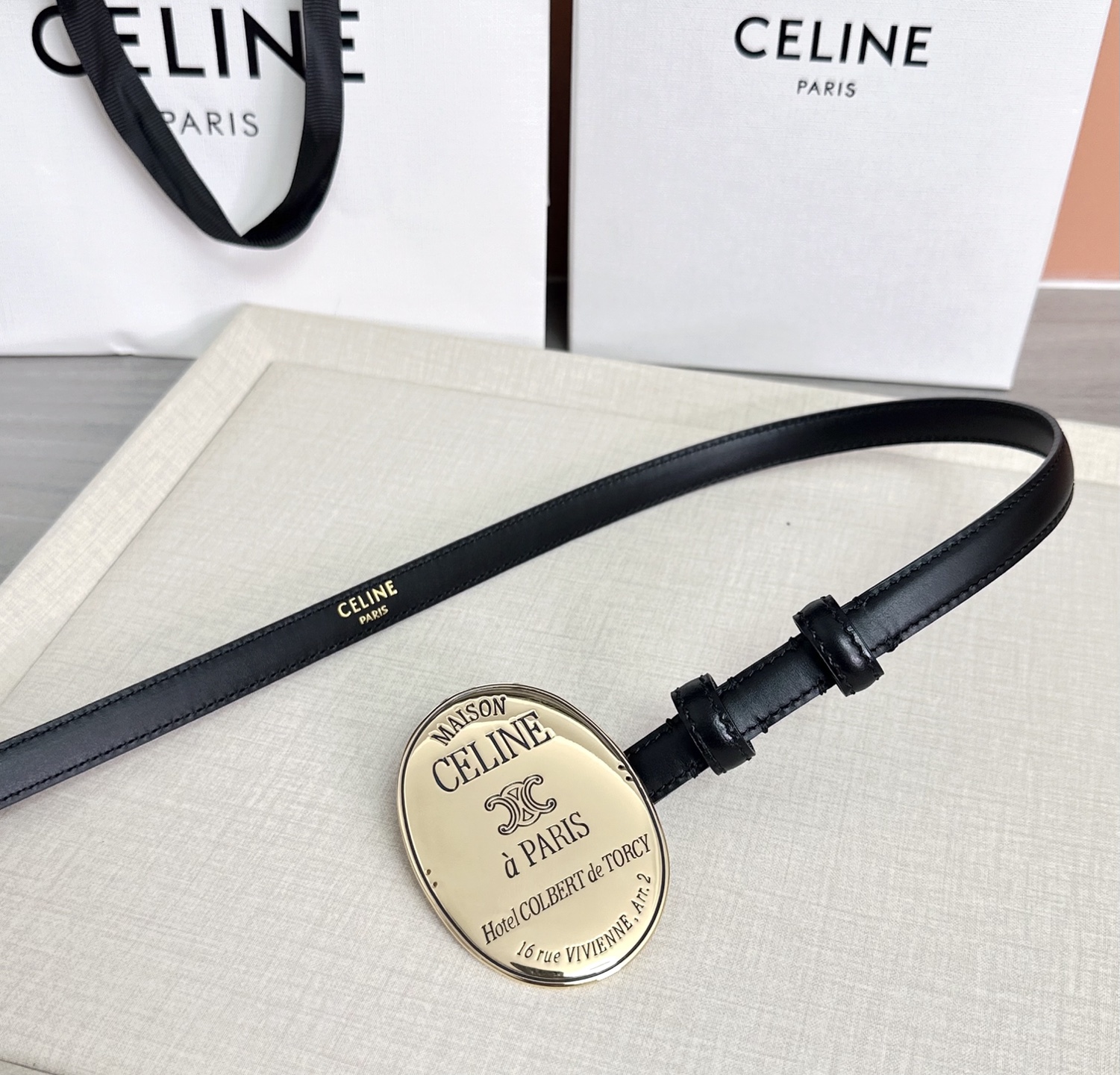 💥💥💥新款1.3cm赛琳大版型腰带，头层牛皮，长度：75.80.85.90.95.100.105.欧，铜