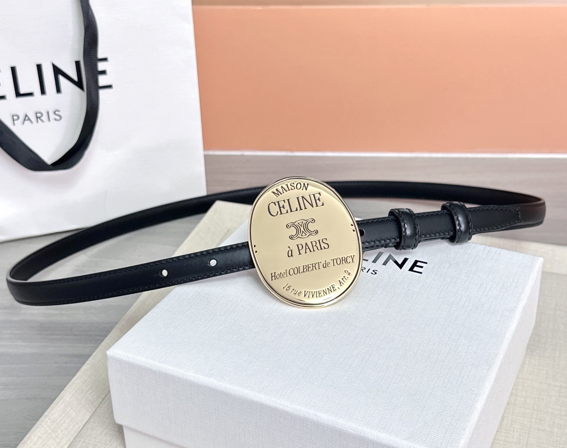 💥💥💥新款1.3cm赛琳大版型腰带，头层牛皮，长度：75.80.85.90.95.100.105.欧，铜