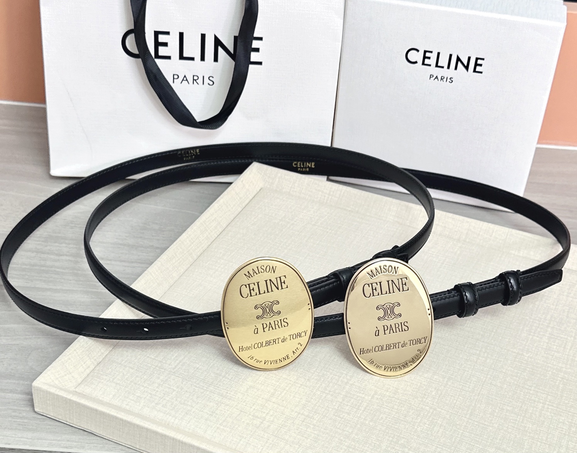 💥💥💥新款1.3cm赛琳大版型腰带，头层牛皮，长度：75.80.85.90.95.100.105.欧，铜