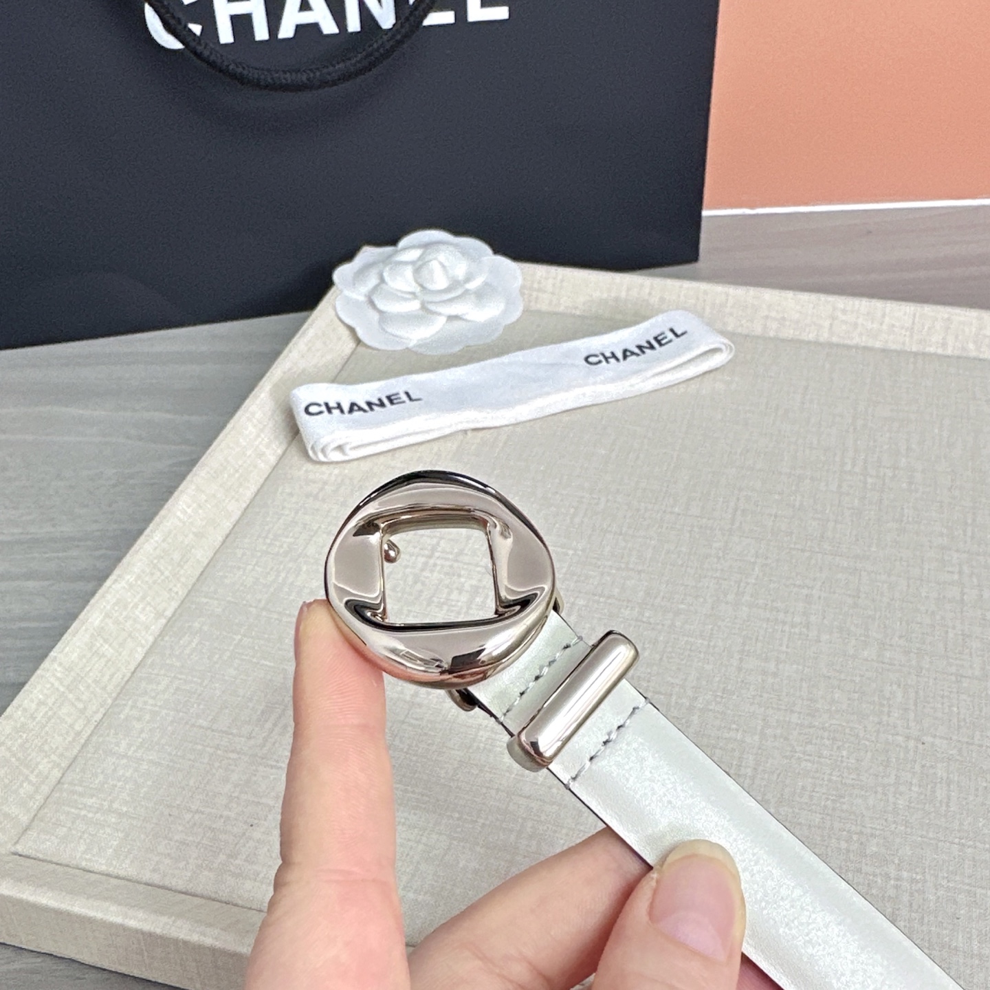💥💥💥2.0cm香奈儿腰带，双面头层牛皮，长度：75.80.85.90.95.100欧，铜五金扣原版开模