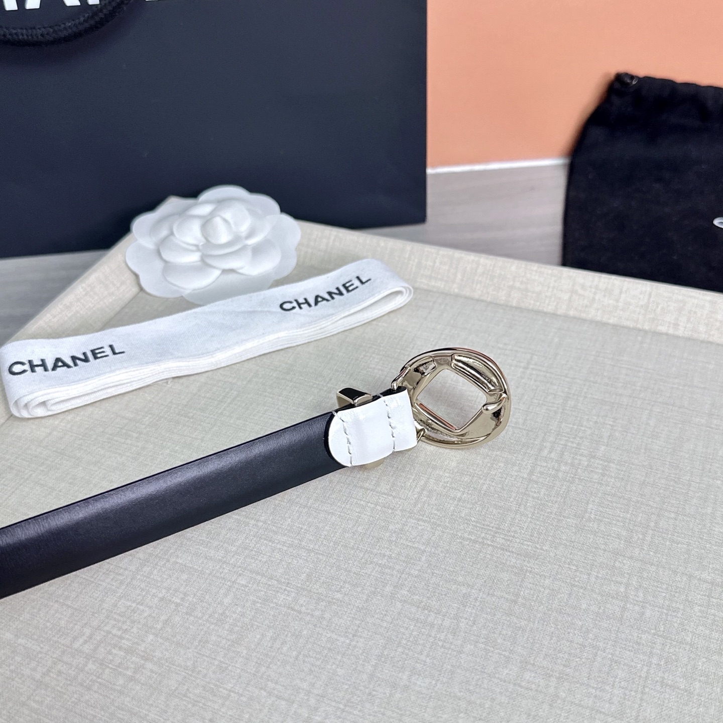 💥💥💥2.0cm香奈儿腰带，双面头层牛皮，长度：75.80.85.90.95.100欧，铜五金扣原版开模