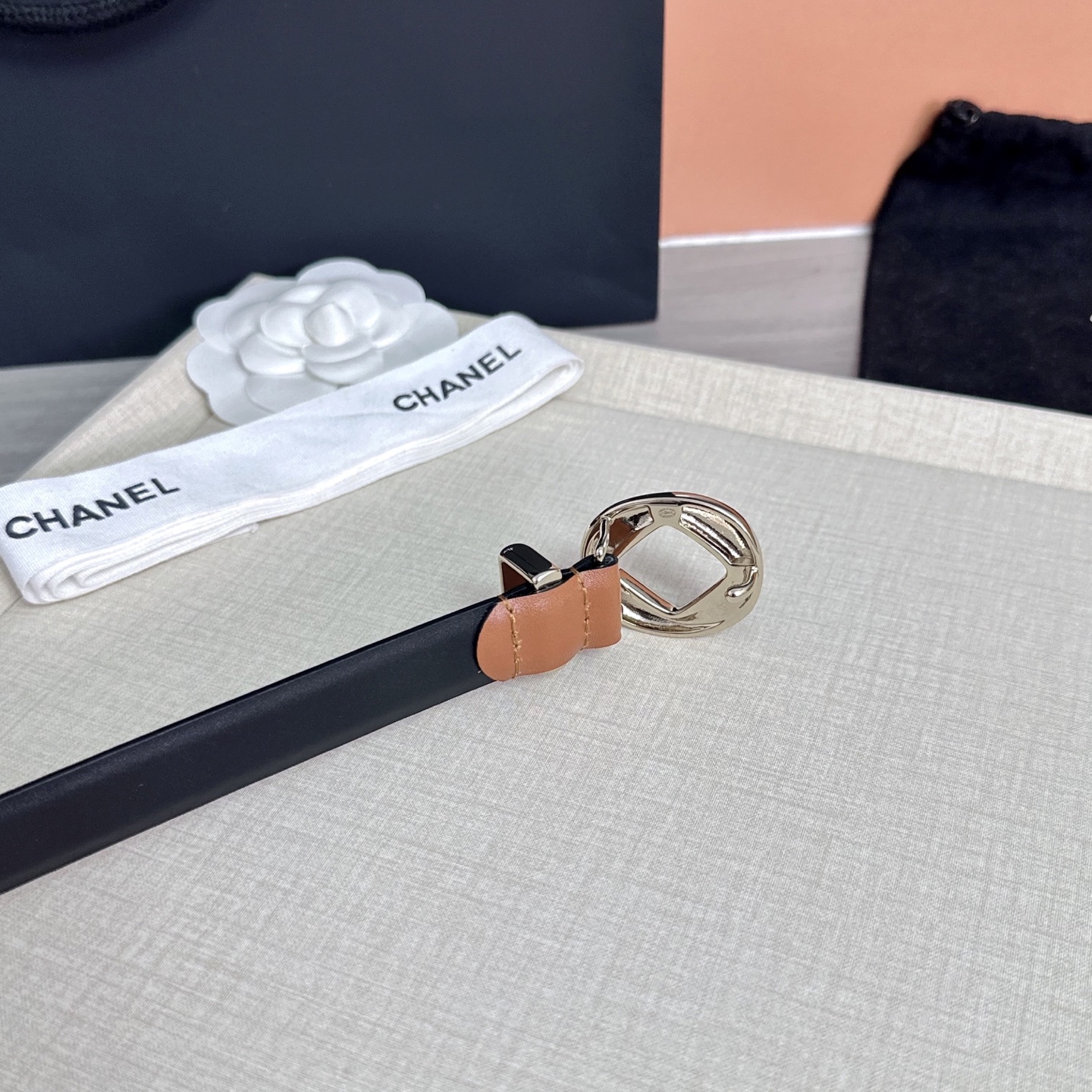 💥💥💥2.0cm香奈儿腰带，双面头层牛皮，长度：75.80.85.90.95.100欧，铜五金扣原版开模