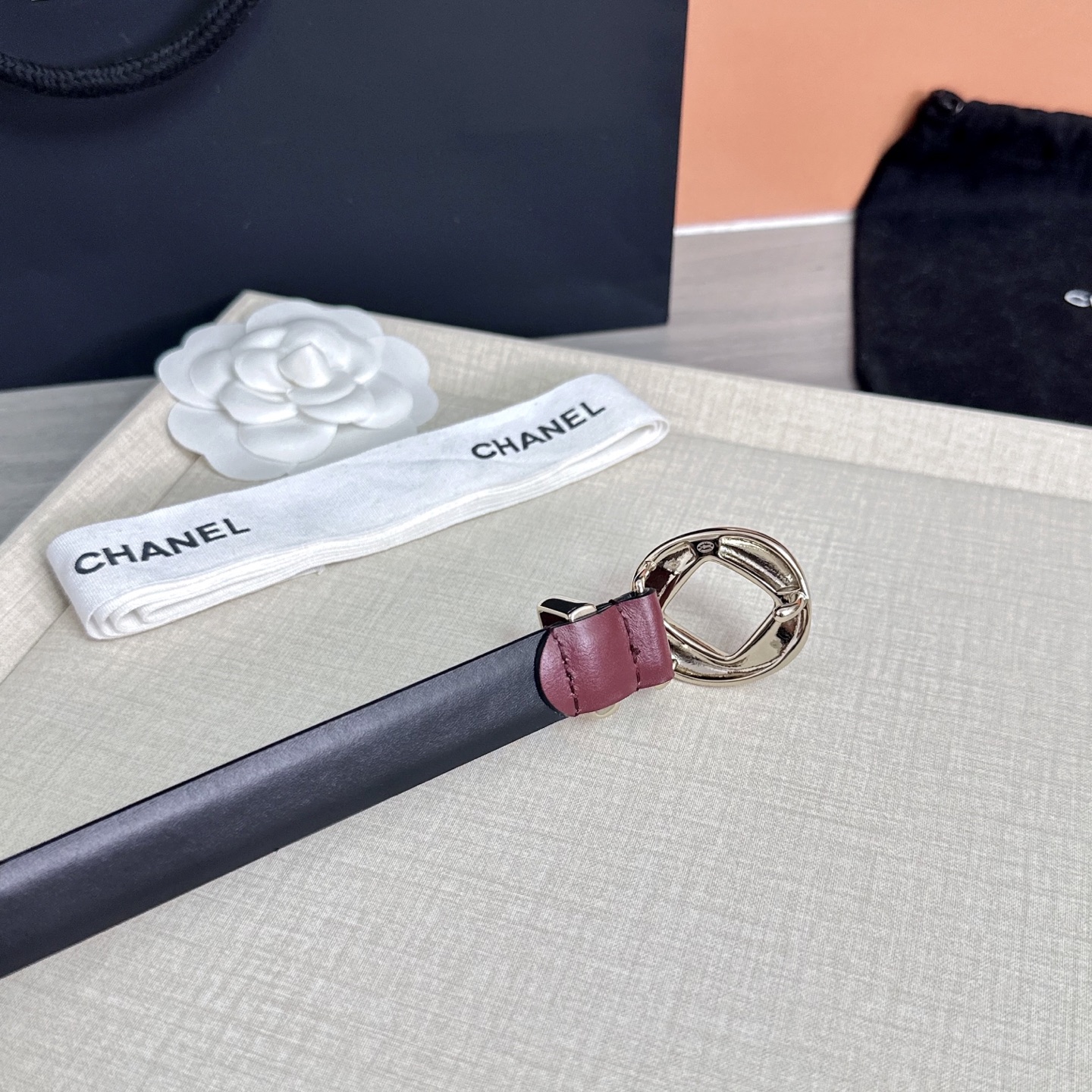 💥💥💥2.0cm香奈儿腰带，双面头层牛皮，长度：75.80.85.90.95.100欧，铜五金扣原版开模