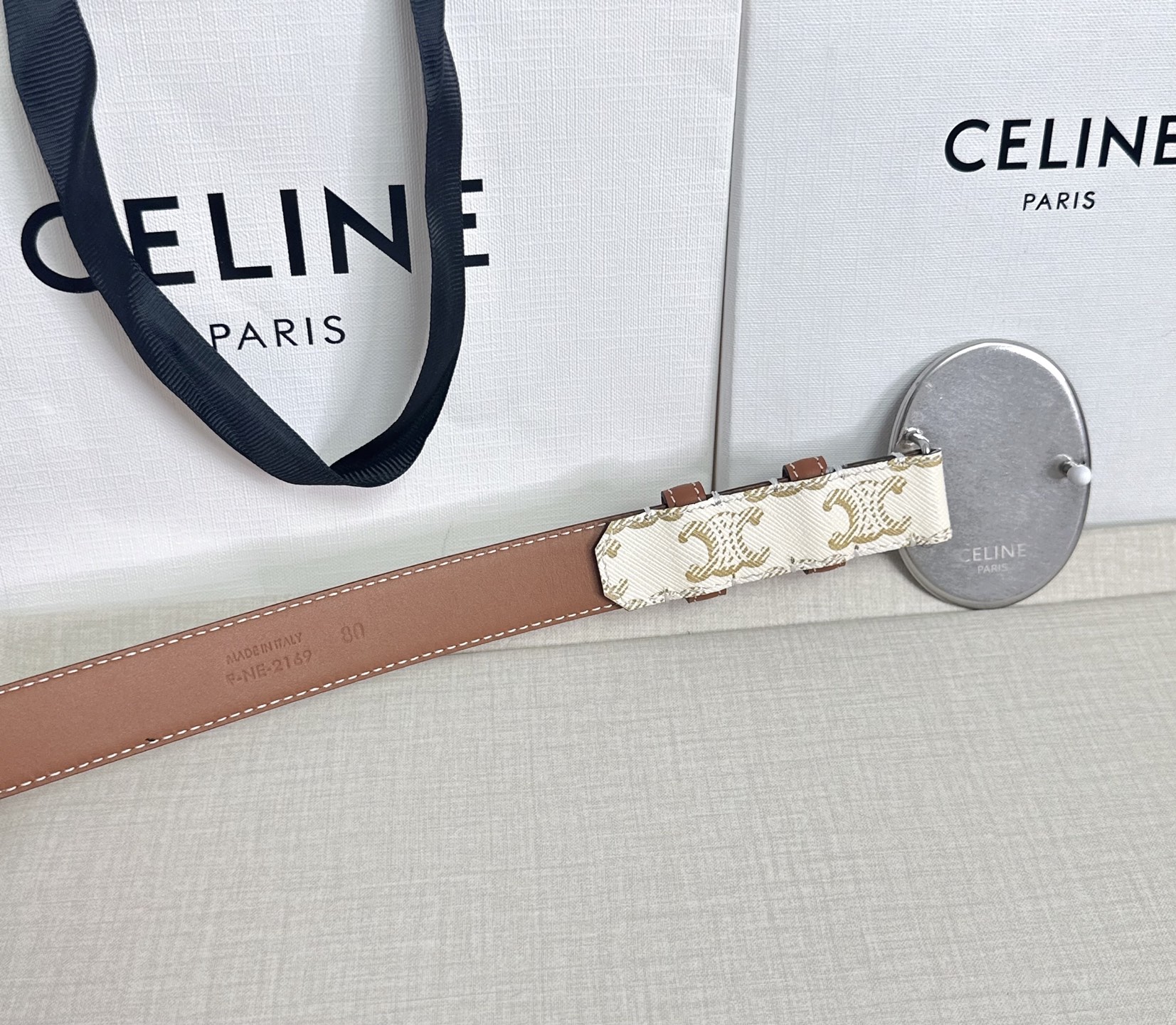 💥💥💥新款2.5cm赛琳大版型腰带，头层牛皮，长度：75.80.85.90.95.100.105.欧，铜