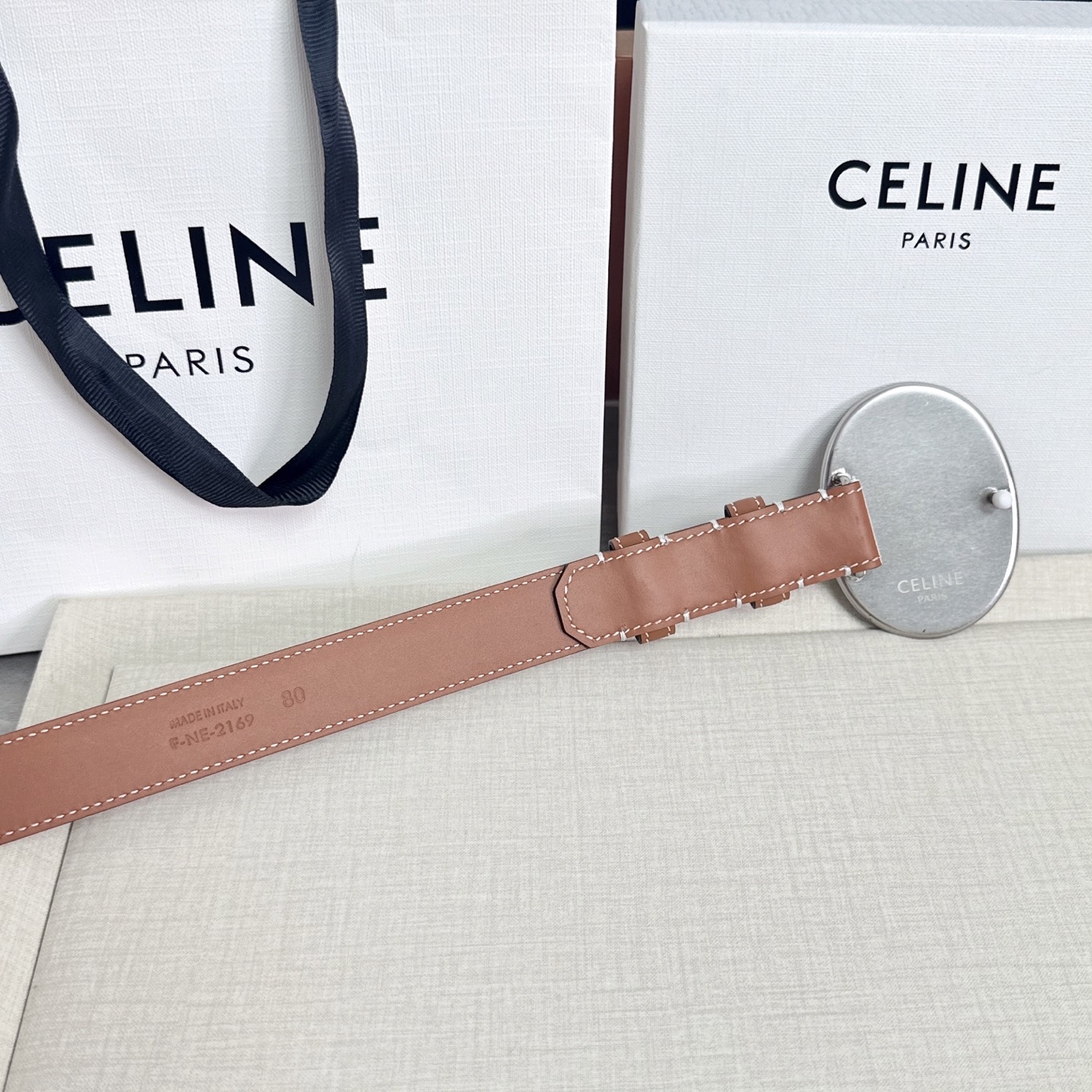 💥💥💥新款2.5cm赛琳大版型腰带，头层牛皮，长度：75.80.85.90.95.100.105.欧，铜