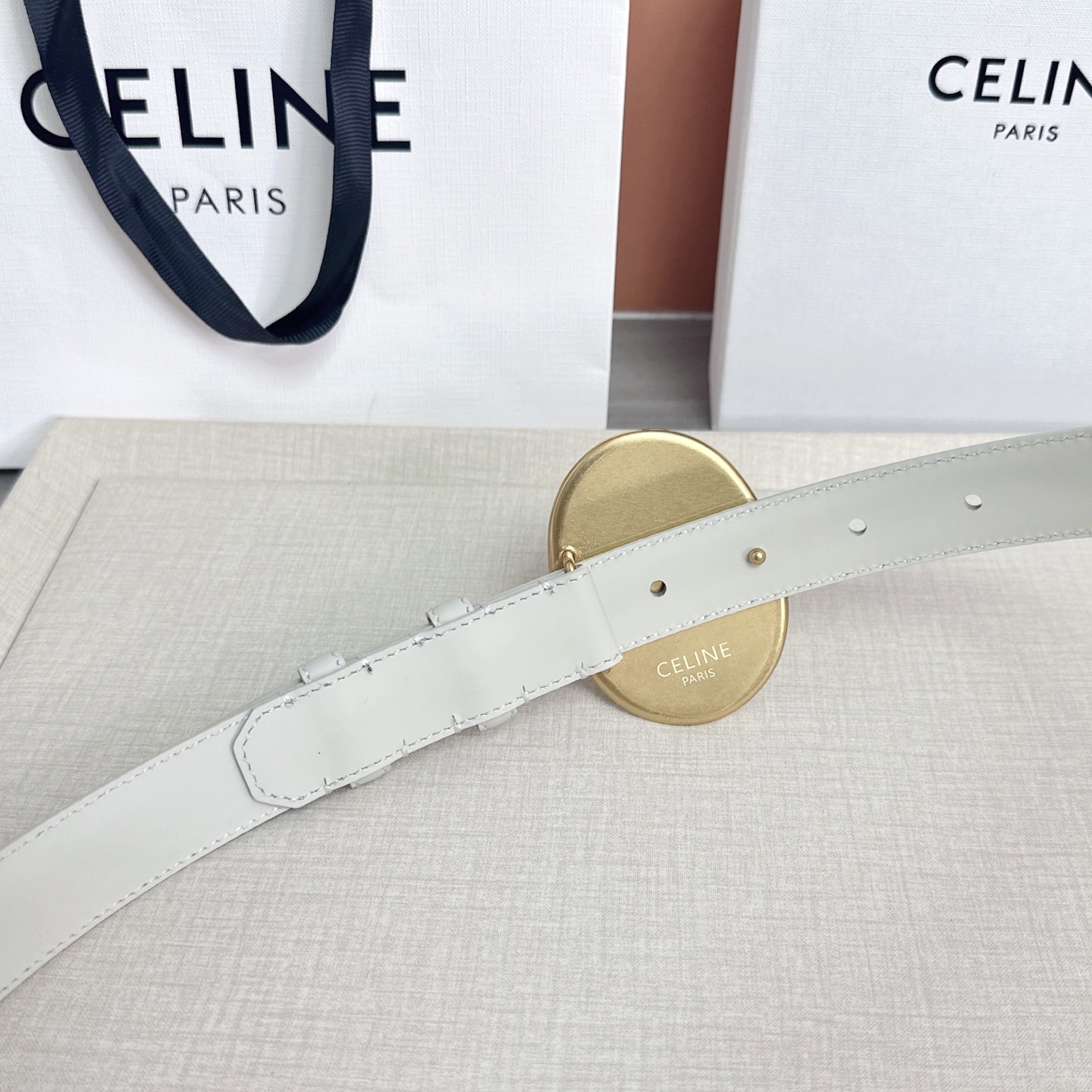 💥💥💥新款2.5cm赛琳大版型腰带，头层牛皮，长度：75.80.85.90.95.100.105.欧，铜