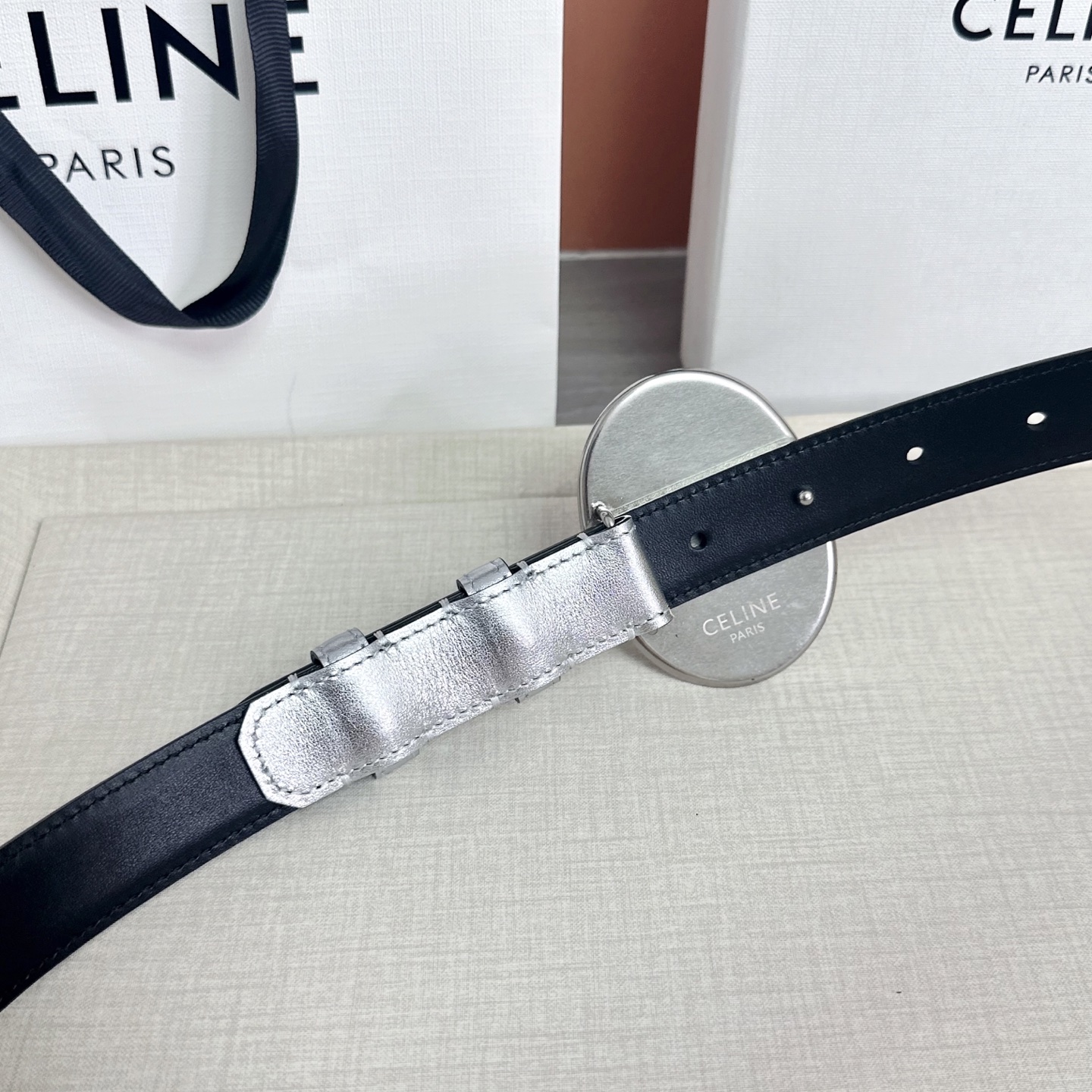 💥💥💥新款2.5cm赛琳大版型腰带，头层牛皮，长度：75.80.85.90.95.100.105.欧，铜