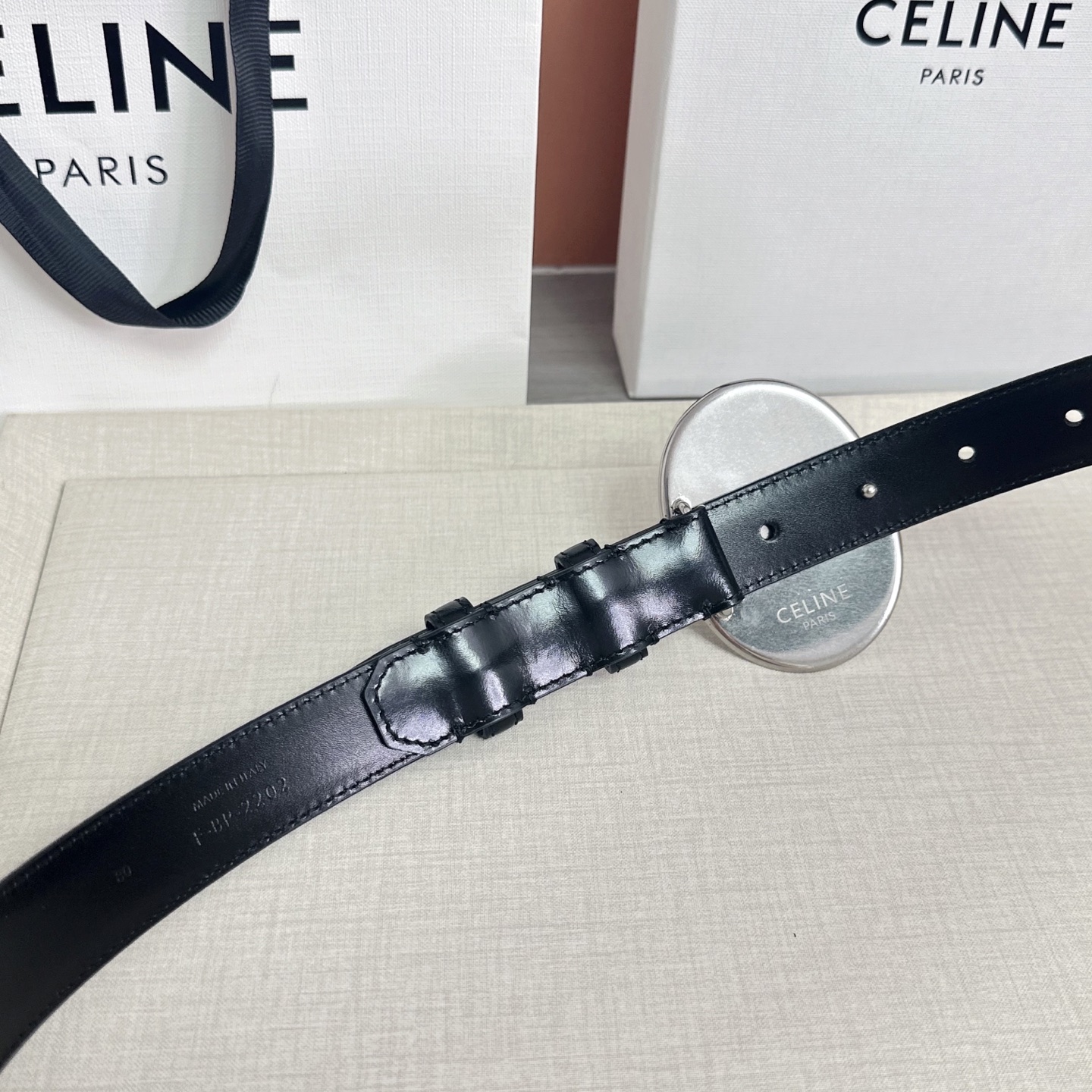 💥💥💥新款2.5cm赛琳大版型腰带，头层牛皮，长度：75.80.85.90.95.100.105.欧，铜