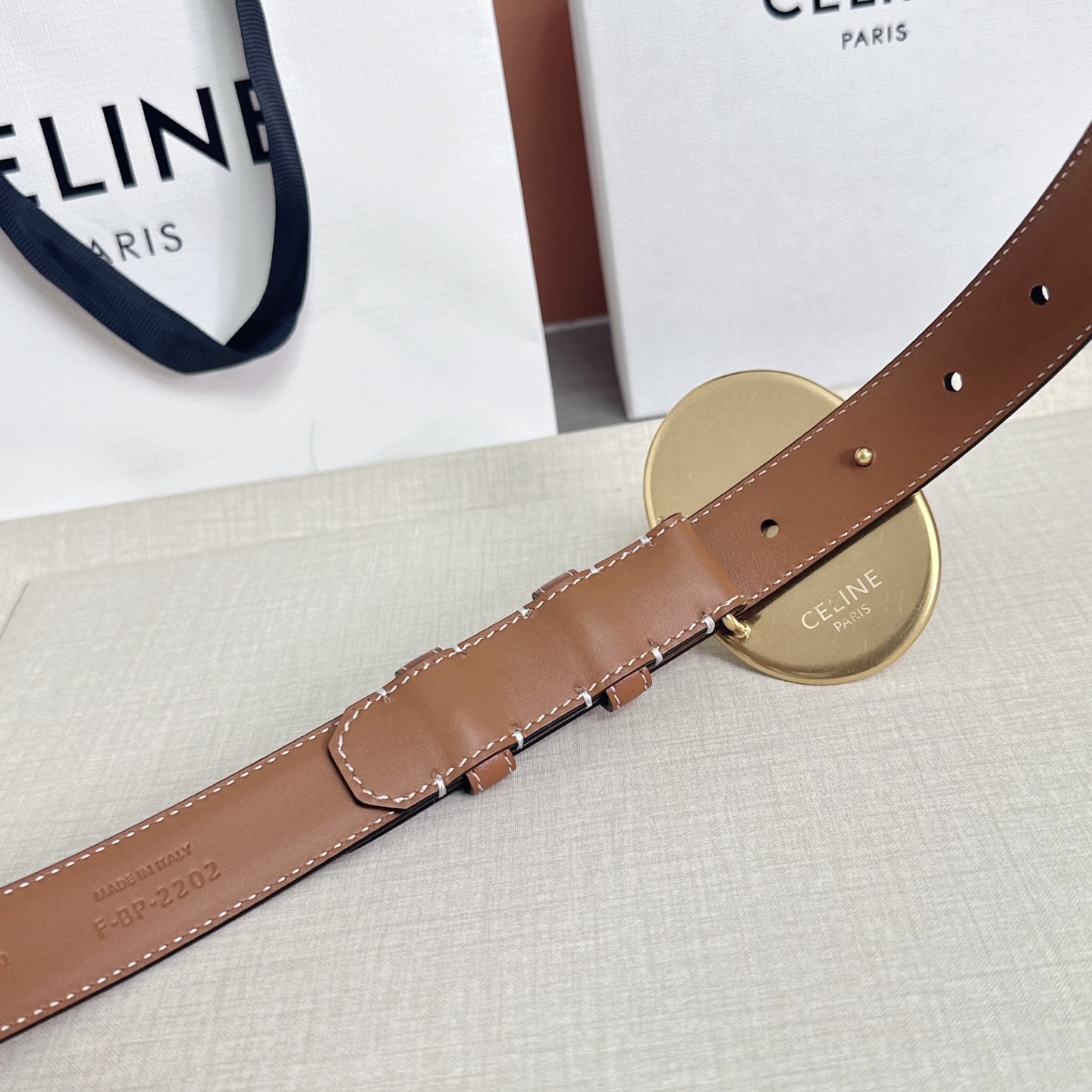 💥💥💥新款2.5cm赛琳大版型腰带，头层牛皮，长度：75.80.85.90.95.100.105.欧，铜