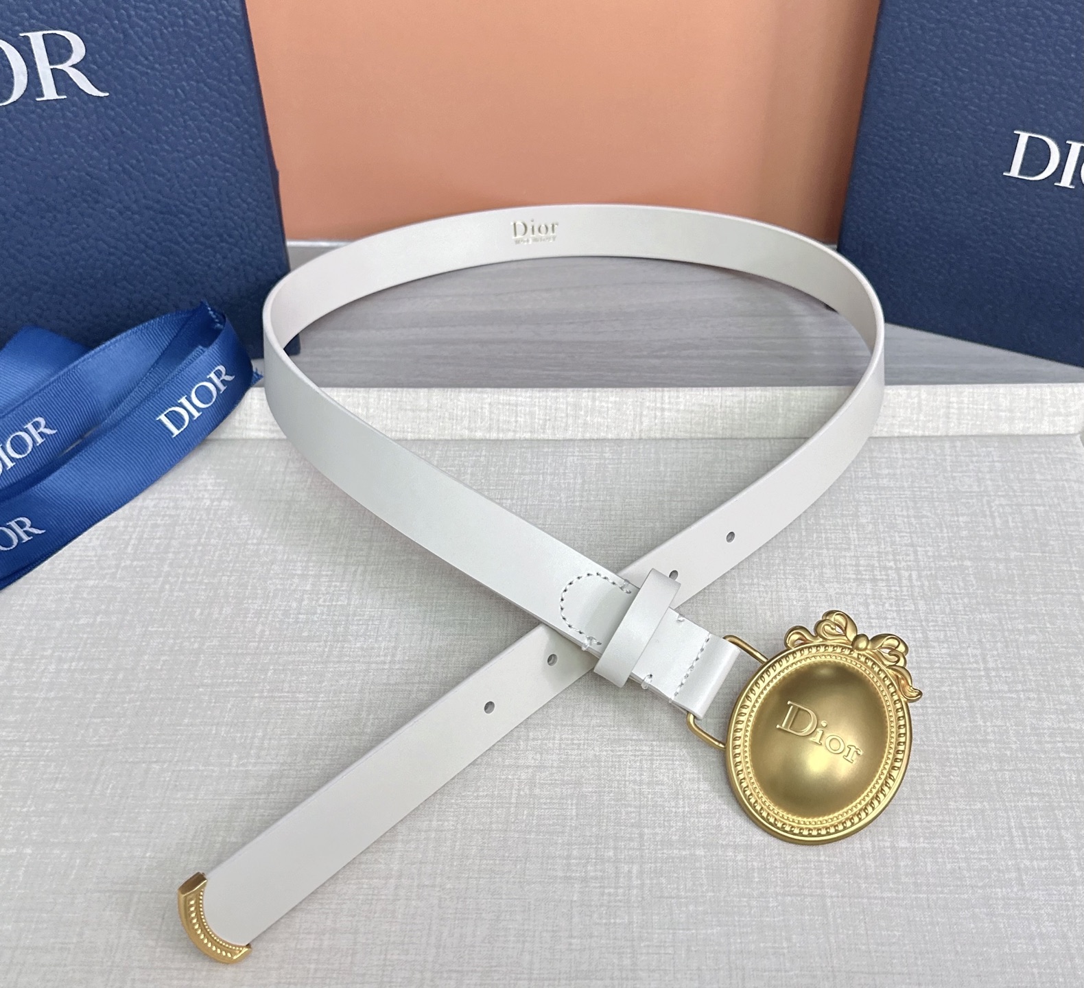 💥💥💥2.5cm迪奥Dior 腰带，头层牛皮，长度：75.80.85.90.95.100.105.110