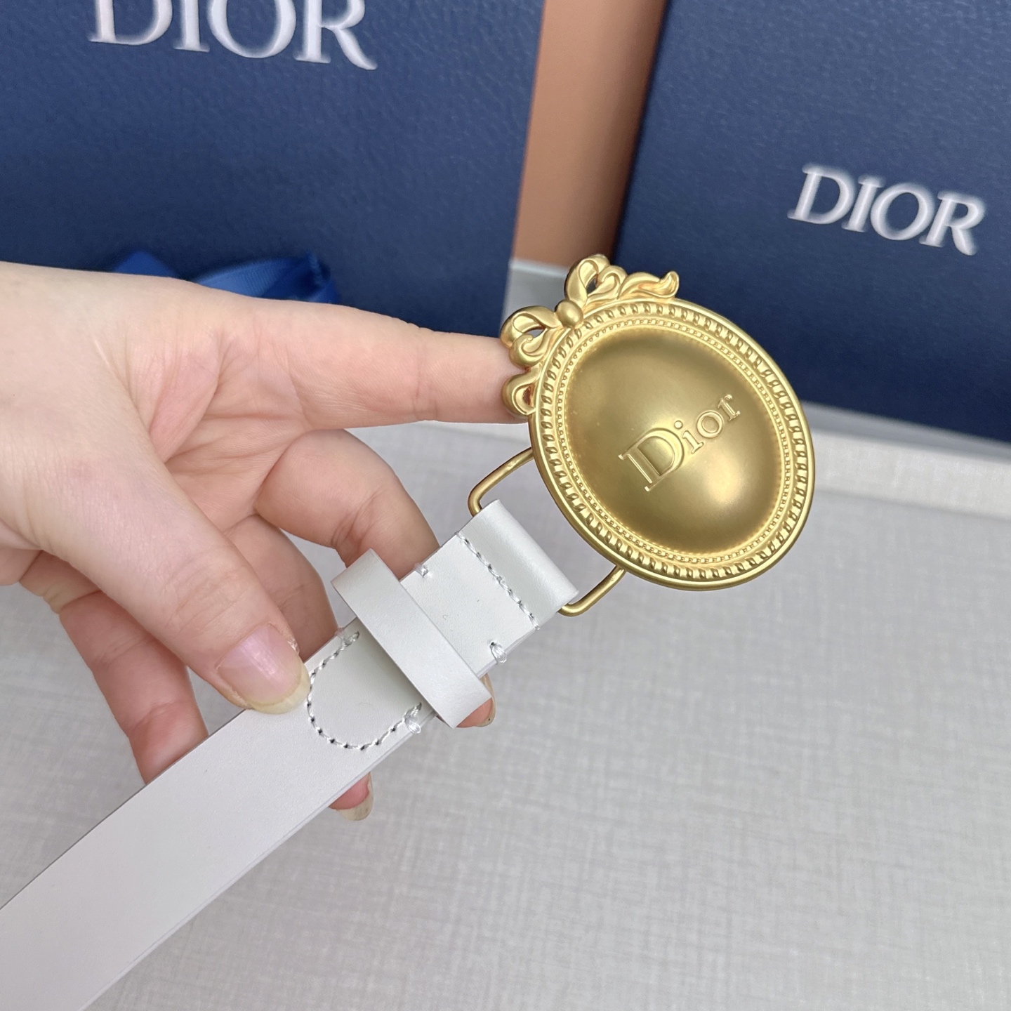 💥💥💥2.5cm迪奥Dior 腰带，头层牛皮，长度：75.80.85.90.95.100.105.110