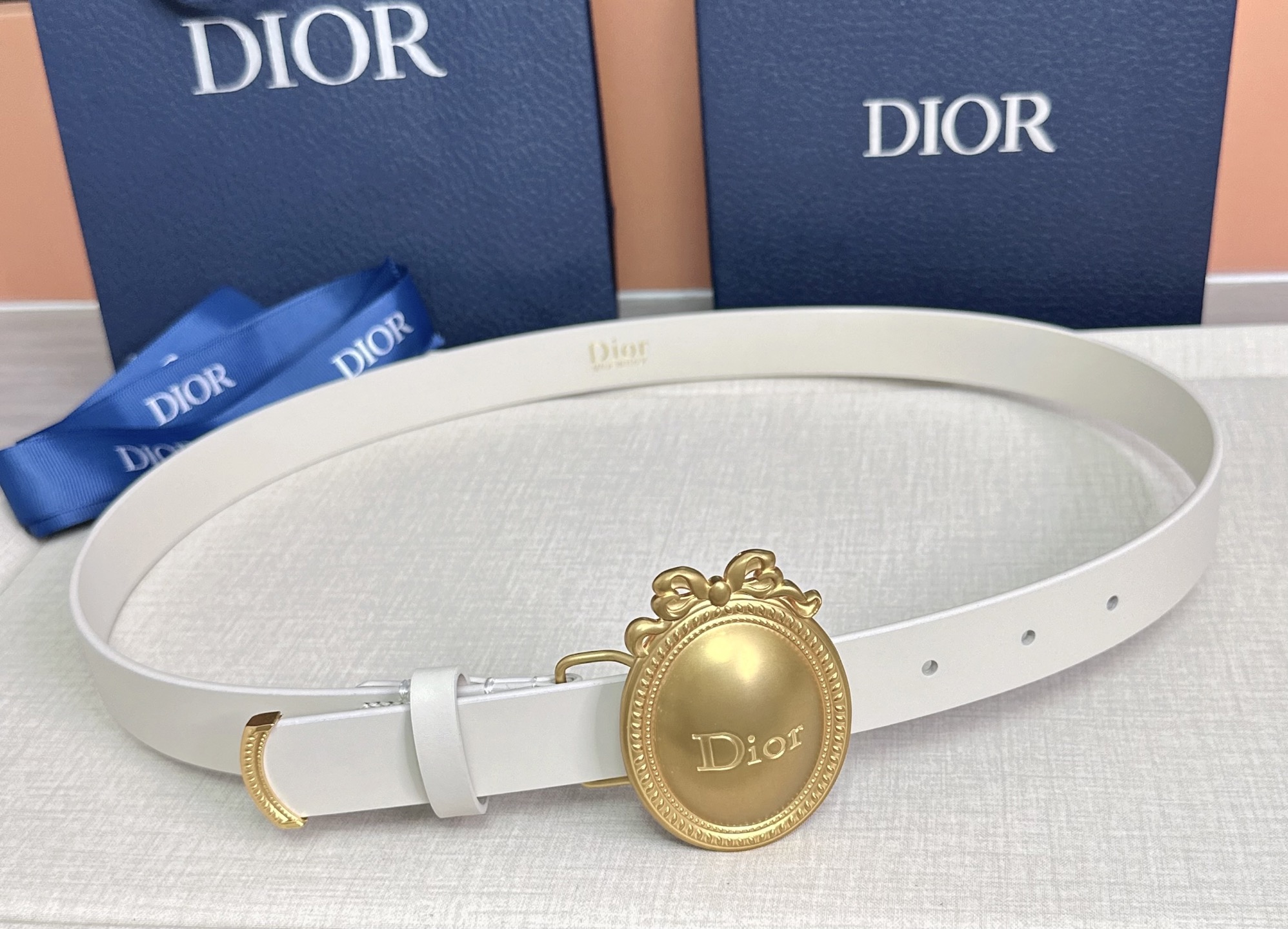 💥💥💥2.5cm迪奥Dior 腰带，头层牛皮，长度：75.80.85.90.95.100.105.110