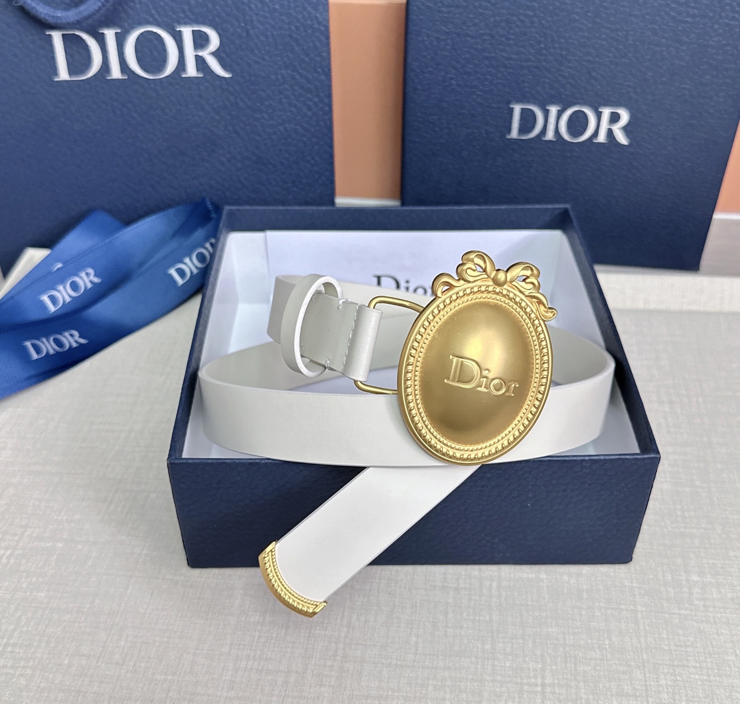 💥💥💥2.5cm迪奥Dior 腰带，头层牛皮，长度：75.80.85.90.95.100.105.110