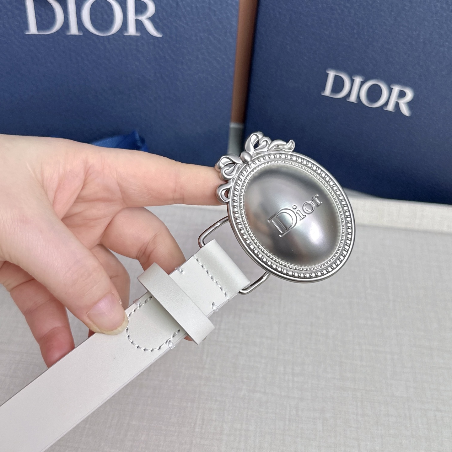 💥💥💥2.5cm迪奥Dior 腰带，头层牛皮，长度：75.80.85.90.95.100.105.110