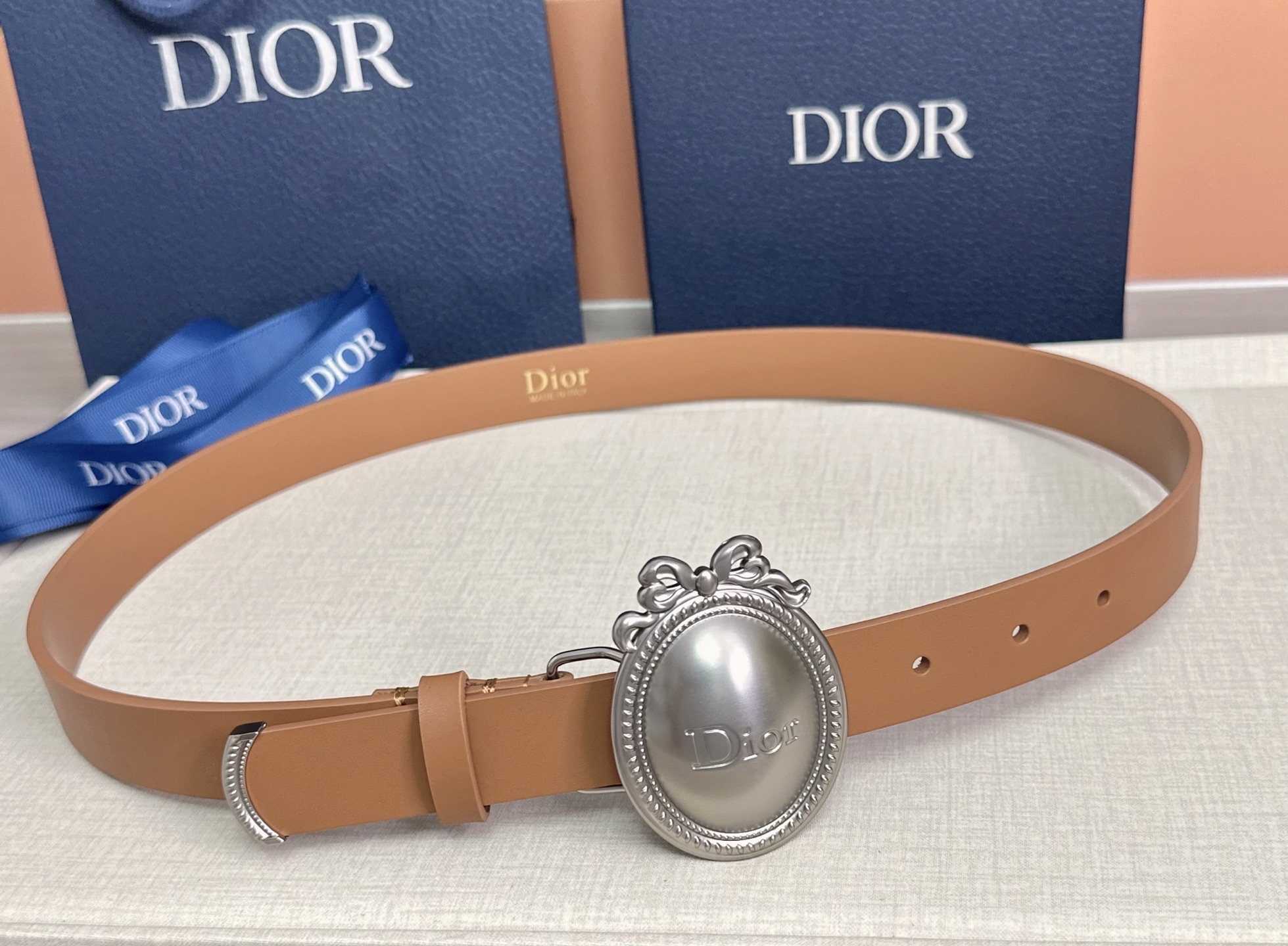 💥💥💥2.5cm迪奥Dior 腰带，头层牛皮，长度：75.80.85.90.95.100.105.110