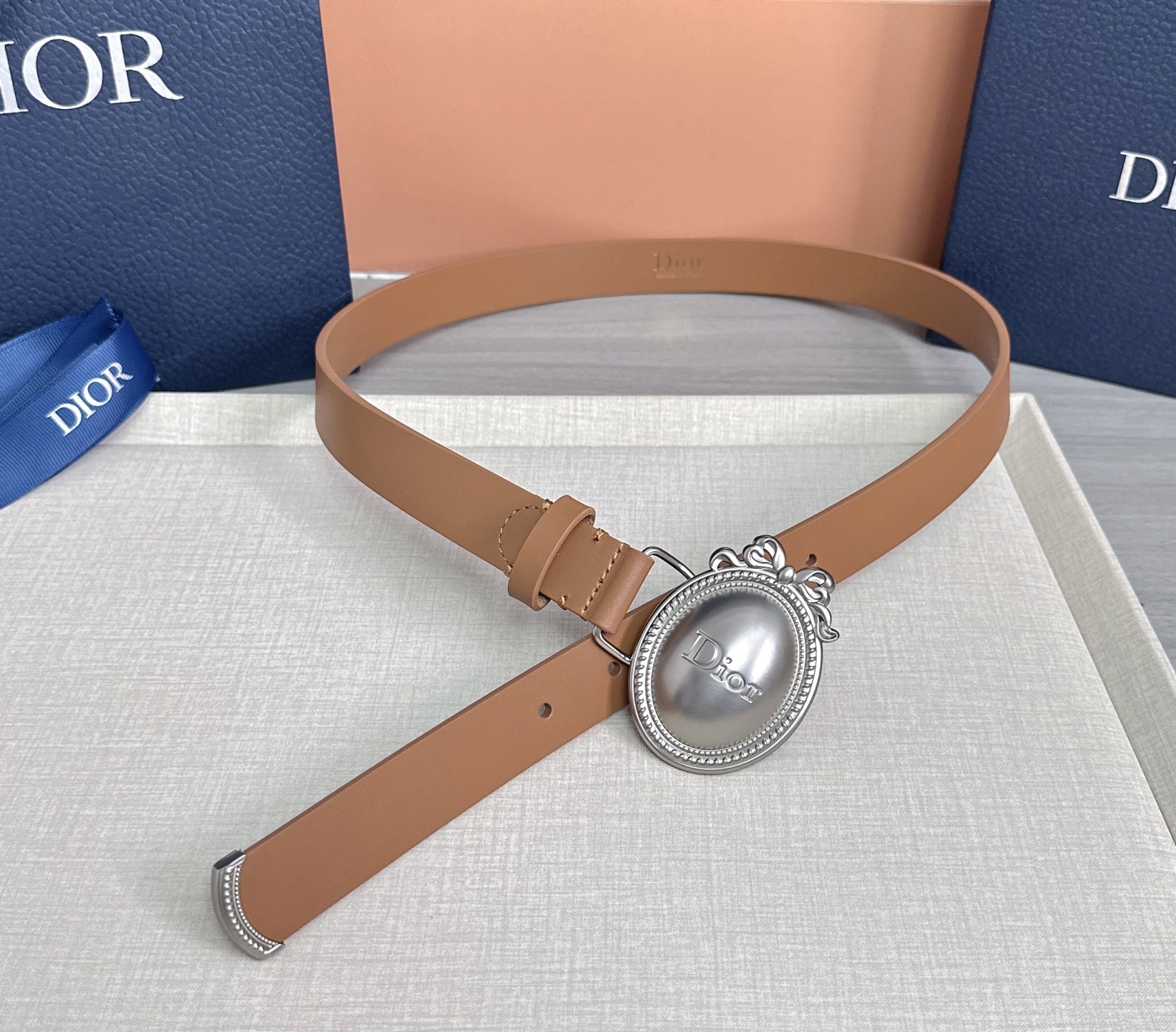 💥💥💥2.5cm迪奥Dior 腰带，头层牛皮，长度：75.80.85.90.95.100.105.110