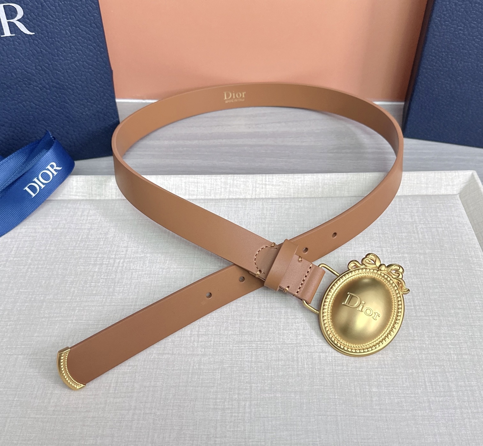💥💥💥2.5cm迪奥Dior 腰带，头层牛皮，长度：75.80.85.90.95.100.105.110