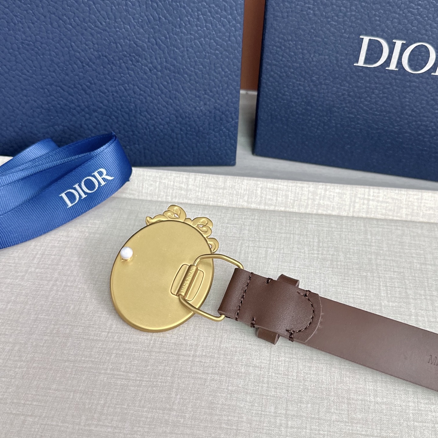 💥💥💥2.5cm迪奥Dior 腰带，头层牛皮，长度：75.80.85.90.95.100.105.110