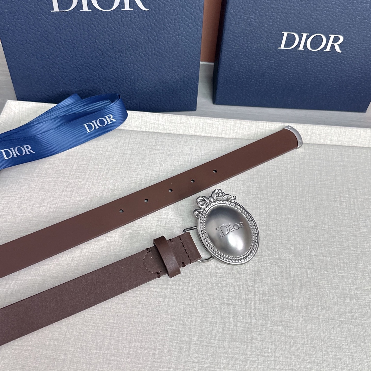 💥💥💥2.5cm迪奥Dior 腰带，头层牛皮，长度：75.80.85.90.95.100.105.110
