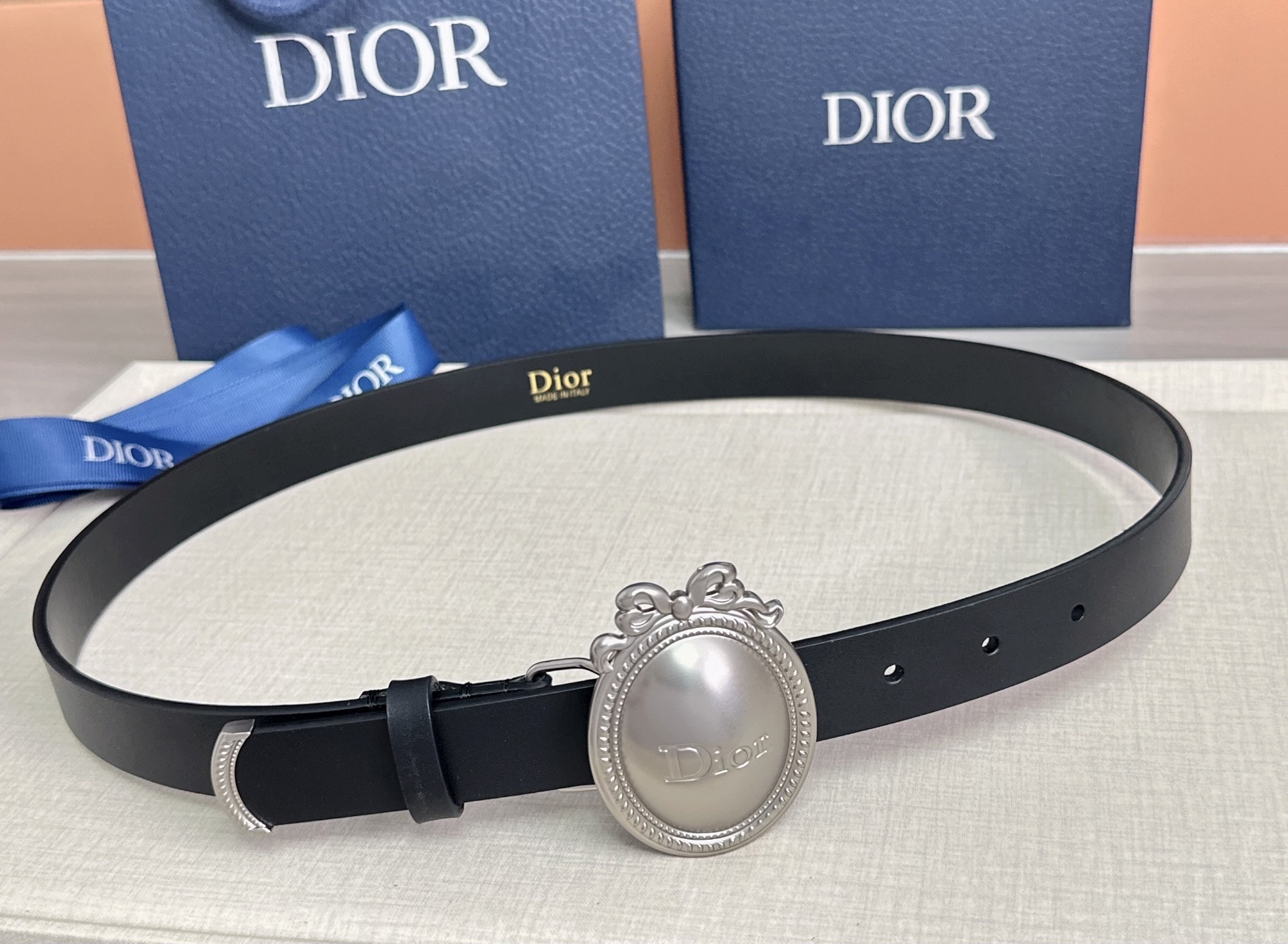💥💥💥2.5cm迪奥Dior 腰带，头层牛皮，长度：75.80.85.90.95.100.105.110