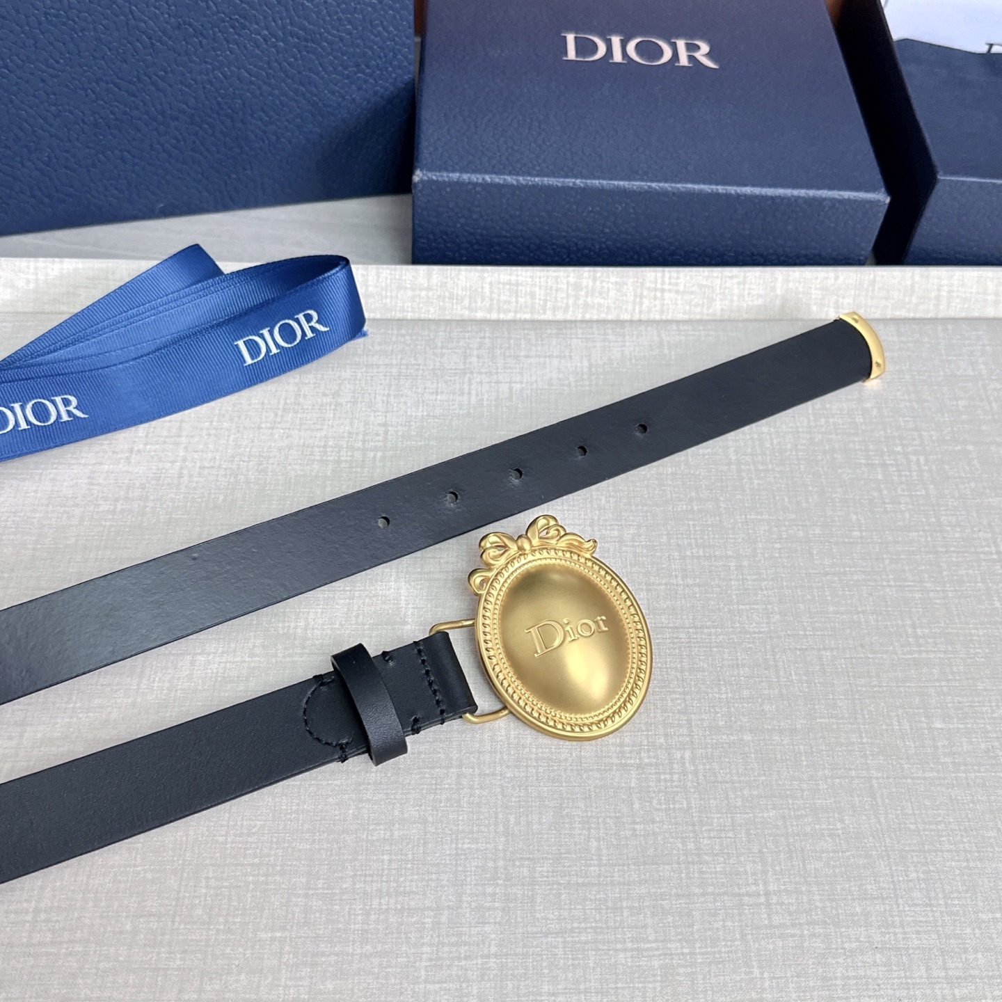 💥💥💥2.5cm迪奥Dior 腰带，头层牛皮，长度：75.80.85.90.95.100.105.110
