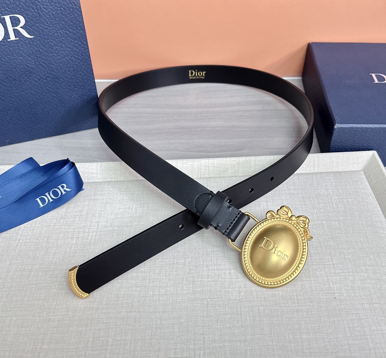💥💥💥2.5cm迪奥Dior 腰带，头层牛皮，长度：75.80.85.90.95.100.105.110