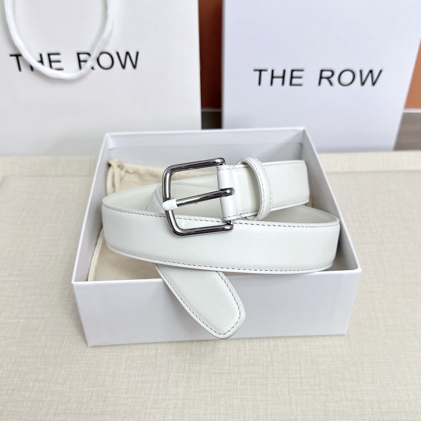💥💥💥THE ROW 3.0cm腰带，头层牛皮，长度：75.80.85.90.95.100.105.11