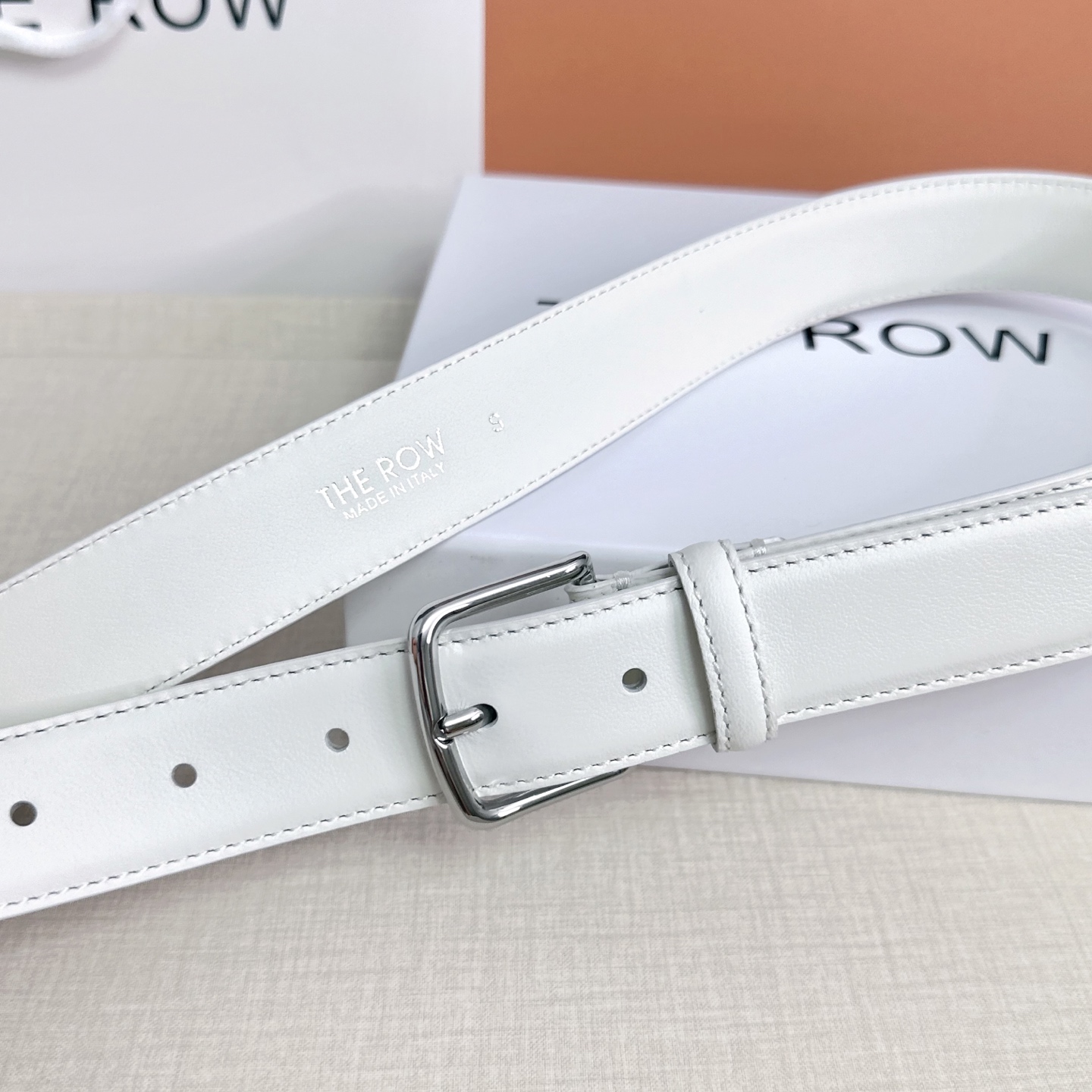 💥💥💥THE ROW 3.0cm腰带，头层牛皮，长度：75.80.85.90.95.100.105.11