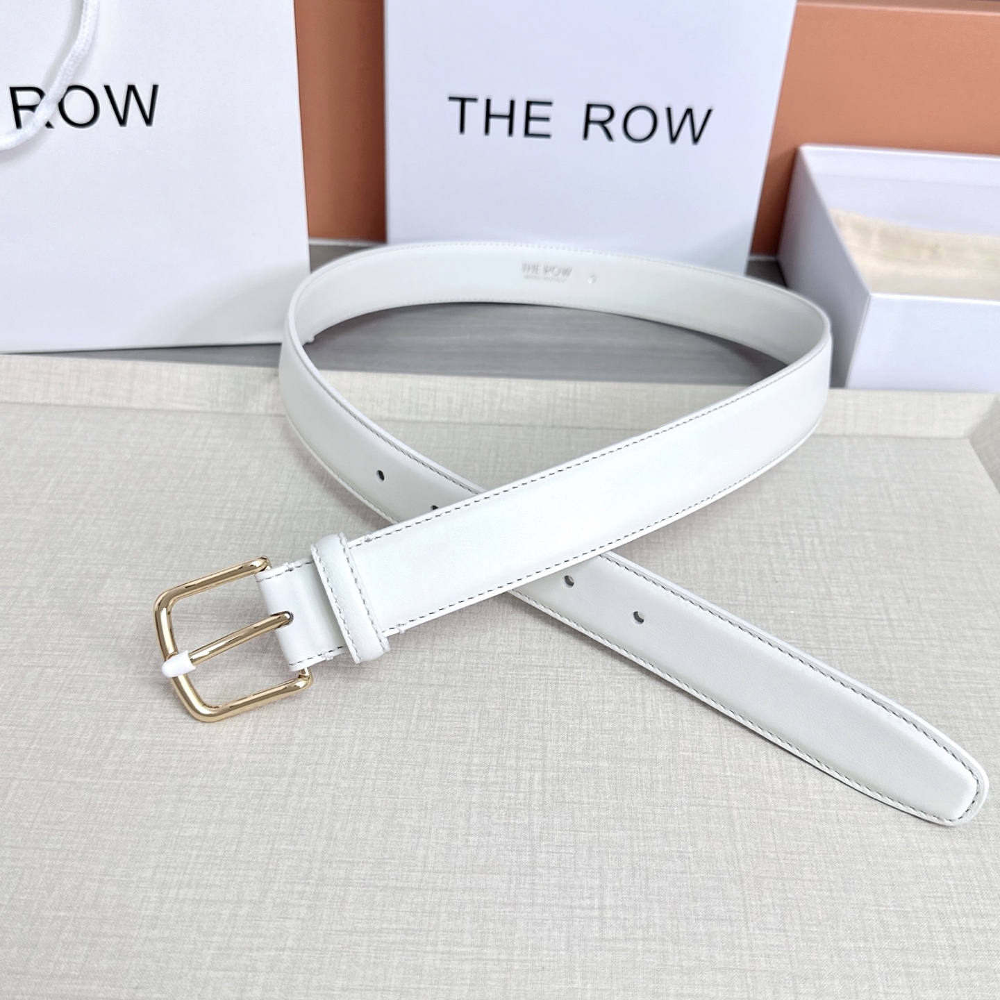 💥💥💥THE ROW 3.0cm腰带，头层牛皮，长度：75.80.85.90.95.100.105.11