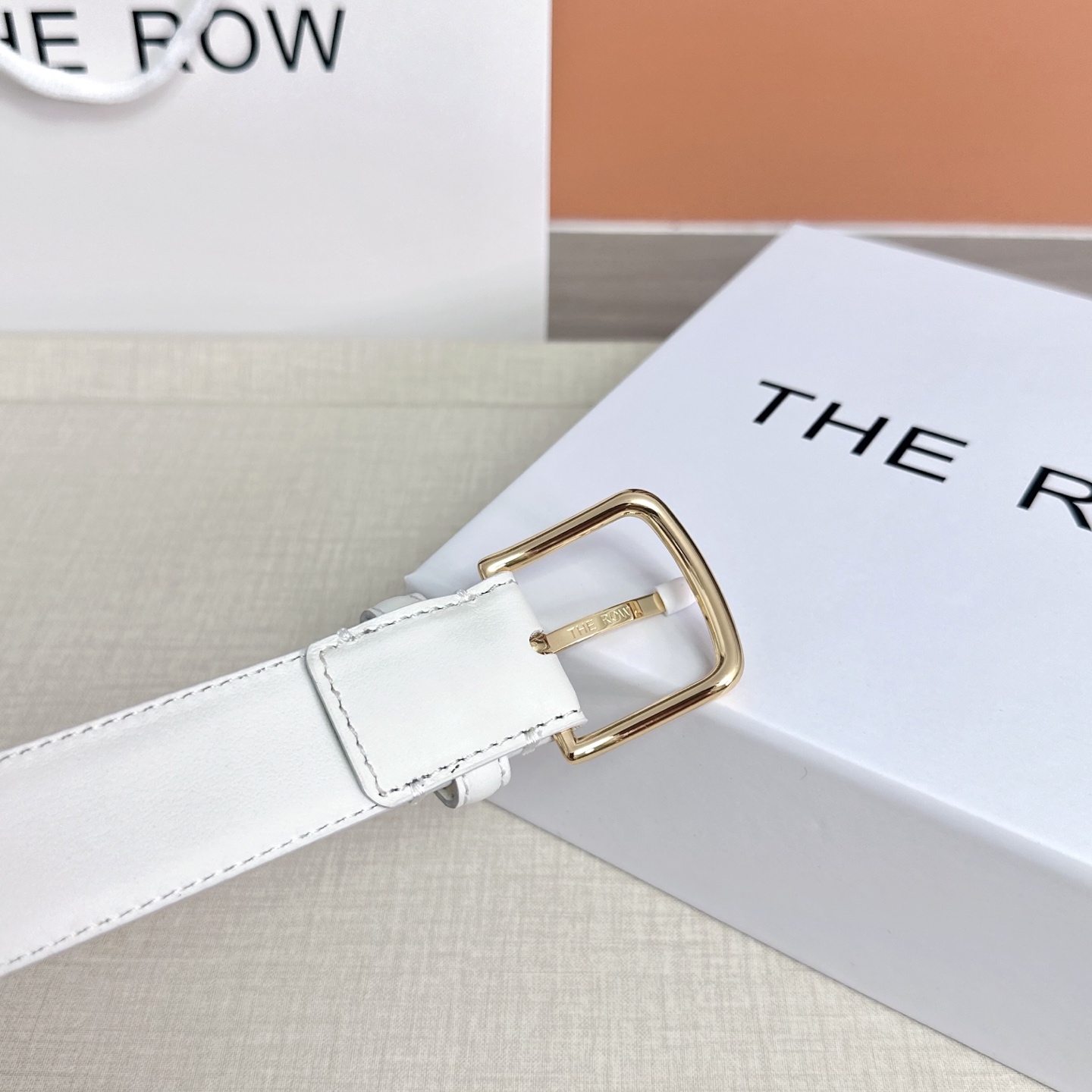 💥💥💥THE ROW 3.0cm腰带，头层牛皮，长度：75.80.85.90.95.100.105.11