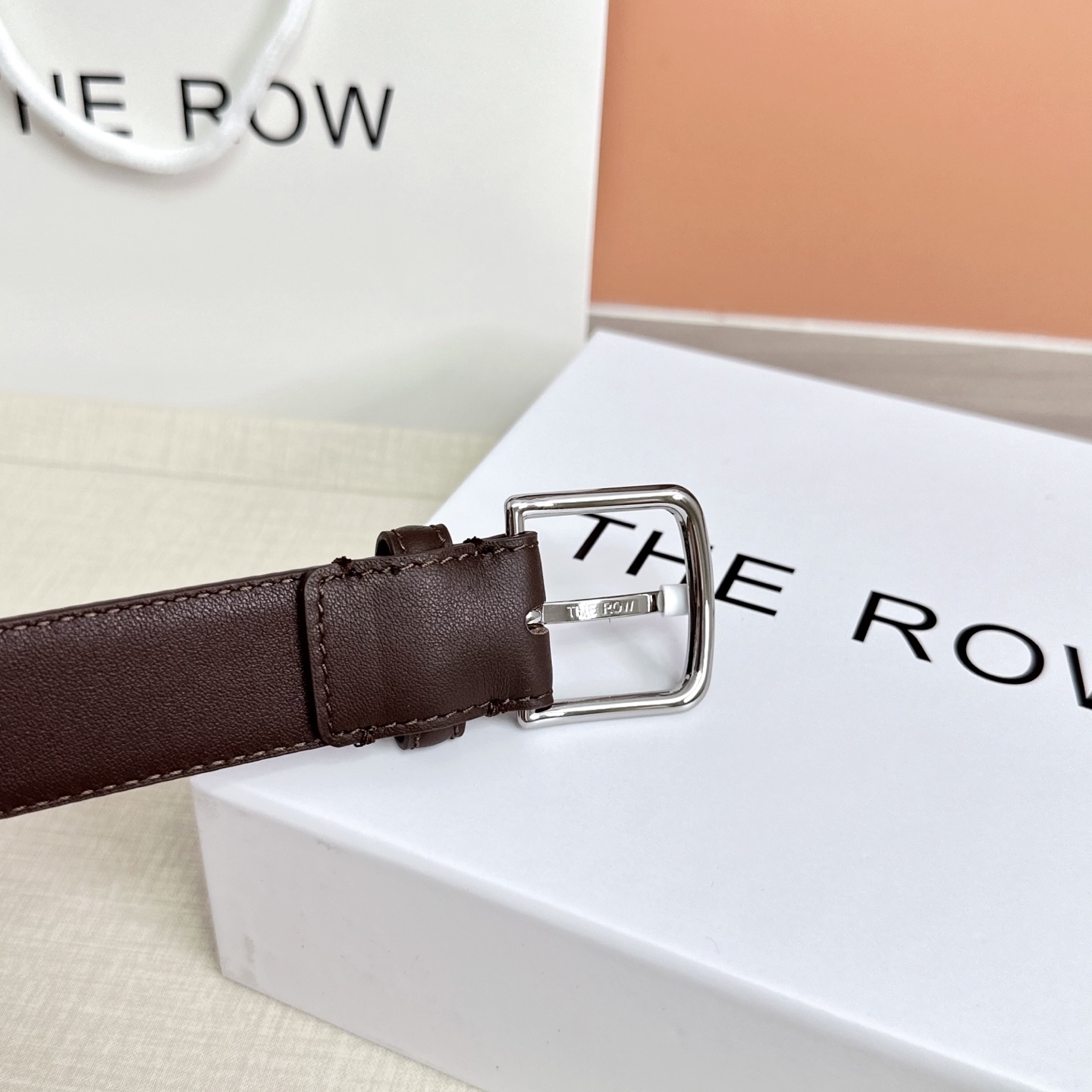 💥💥💥THE ROW 3.0cm腰带，头层牛皮，长度：75.80.85.90.95.100.105.11