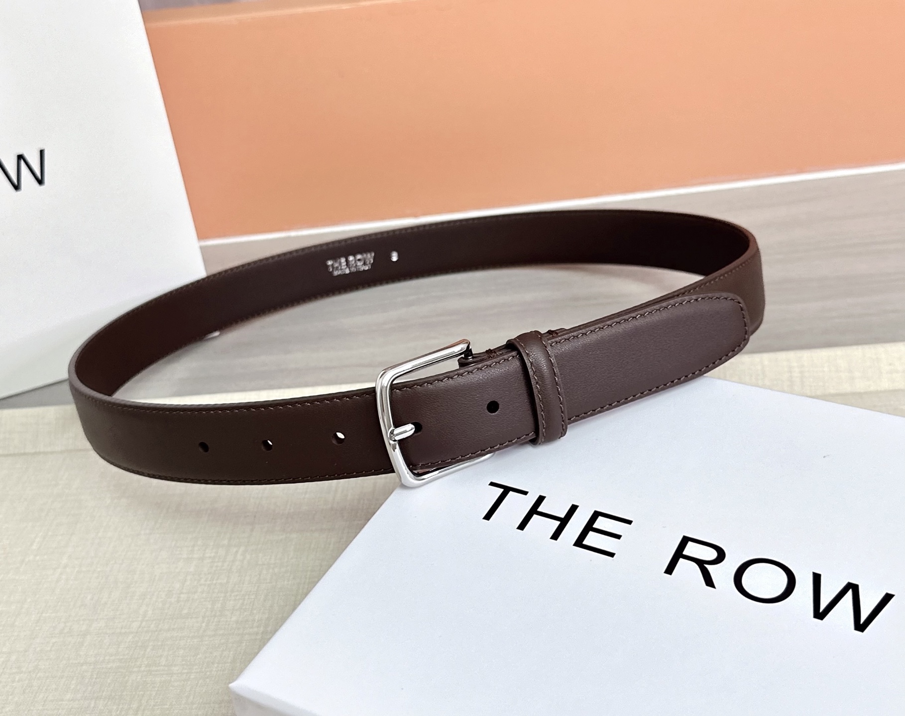 💥💥💥THE ROW 3.0cm腰带，头层牛皮，长度：75.80.85.90.95.100.105.11