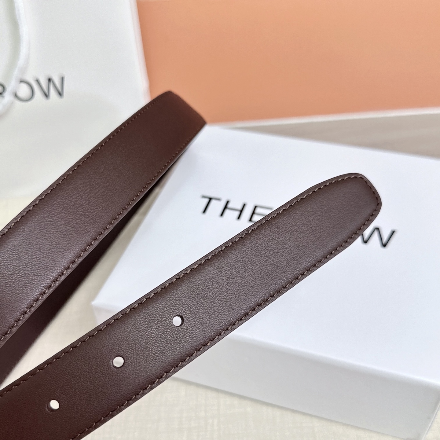 💥💥💥THE ROW 3.0cm腰带，头层牛皮，长度：75.80.85.90.95.100.105.11