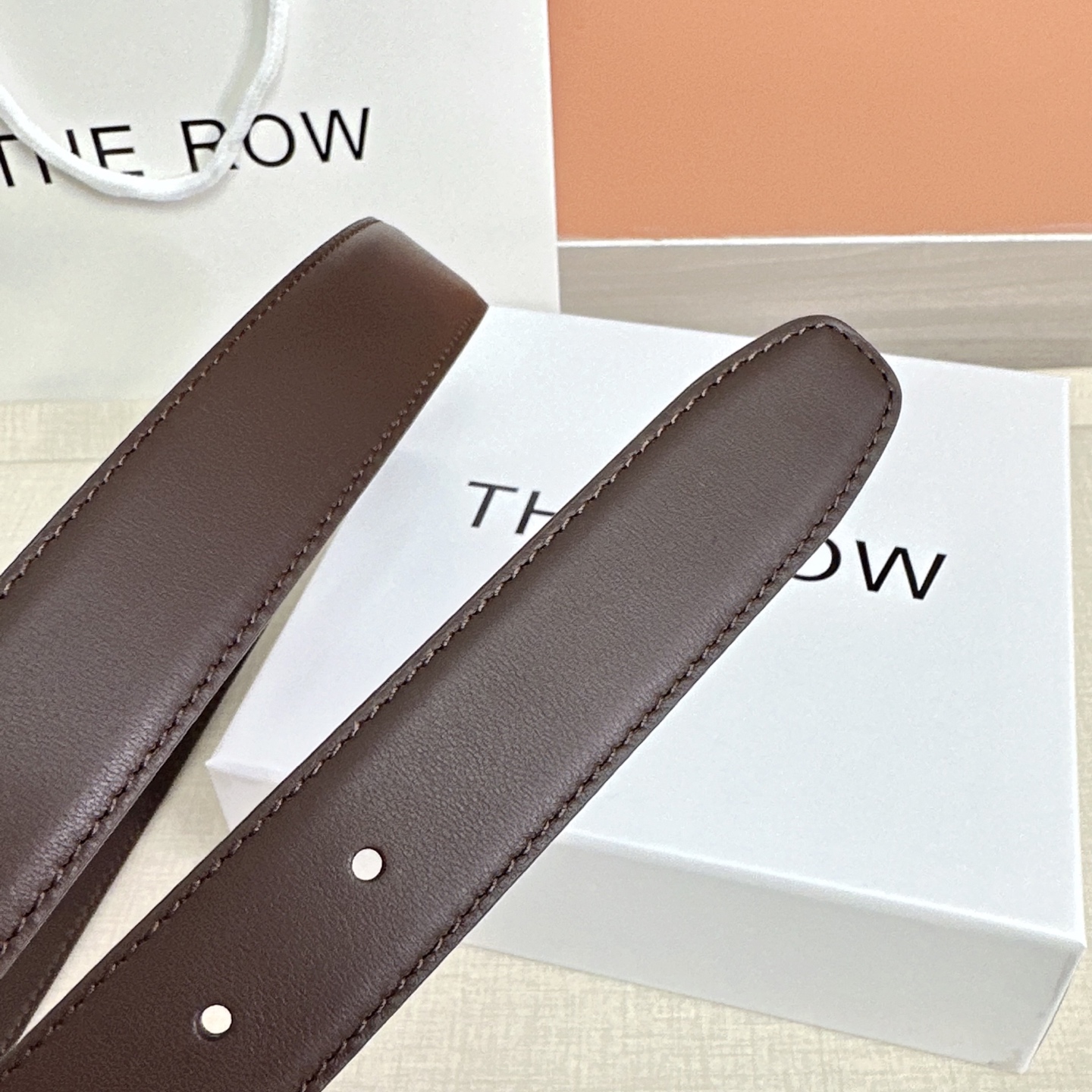 💥💥💥THE ROW 3.0cm腰带，头层牛皮，长度：75.80.85.90.95.100.105.11