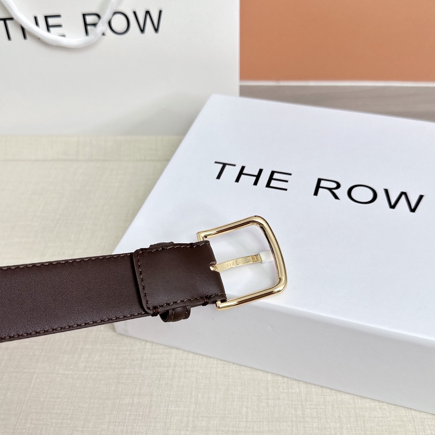 💥💥💥THE ROW 3.0cm腰带，头层牛皮，长度：75.80.85.90.95.100.105.11
