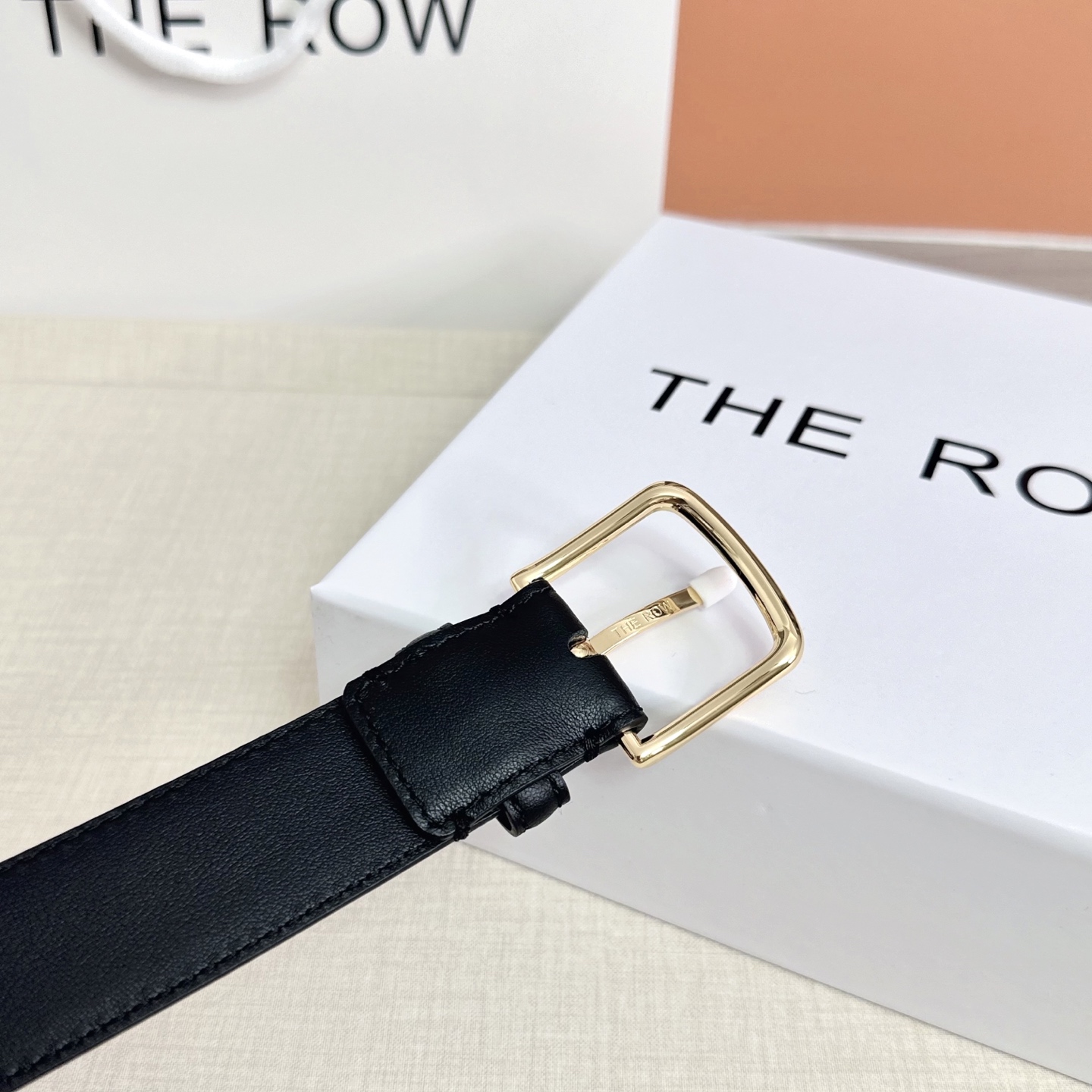 💥💥💥THE ROW 3.0cm腰带，头层牛皮，长度：75.80.85.90.95.100.105.11