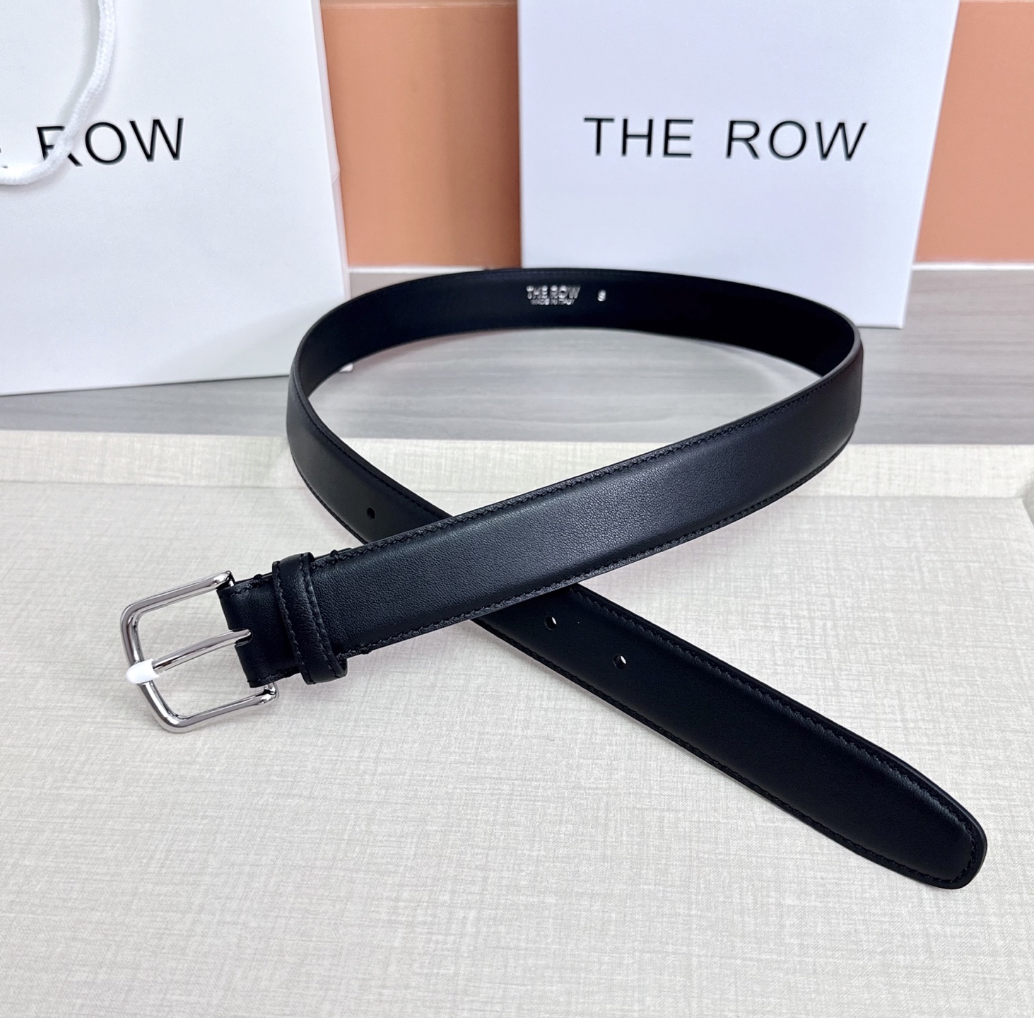 💥💥💥THE ROW 3.0cm腰带，头层牛皮，长度：75.80.85.90.95.100.105.11