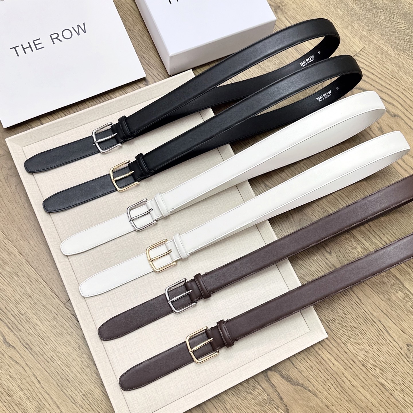💥💥💥THE ROW 3.0cm腰带，头层牛皮，长度：75.80.85.90.95.100.105.11