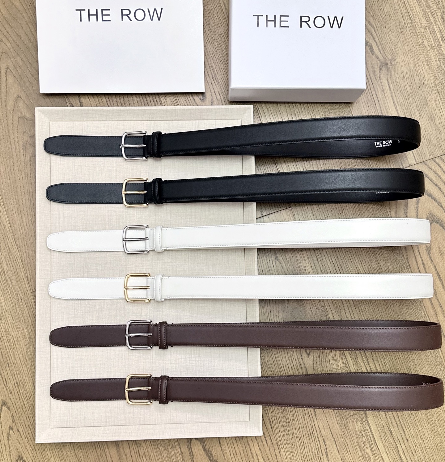 💥💥💥THE ROW 3.0cm腰带，头层牛皮，长度：75.80.85.90.95.100.105.11