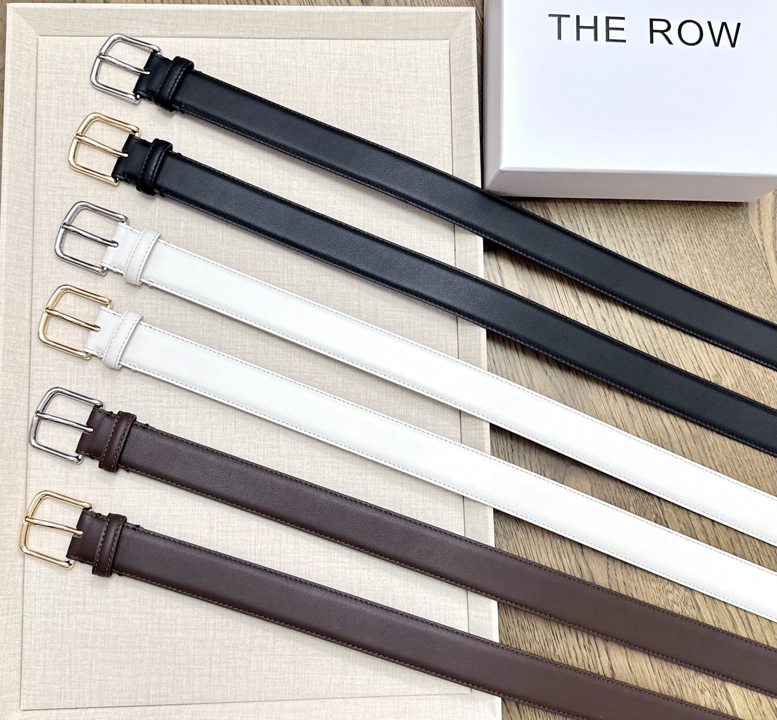 💥💥💥THE ROW 3.0cm腰带，头层牛皮，长度：75.80.85.90.95.100.105.11