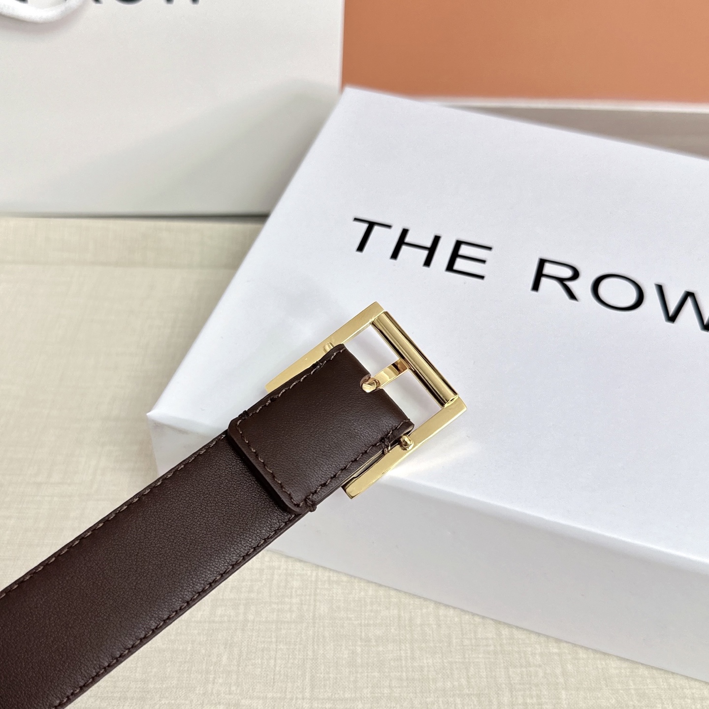 💥💥💥THE ROW 3.0cm腰带，头层牛皮，长度：75.80.85.90.95.100.105.11